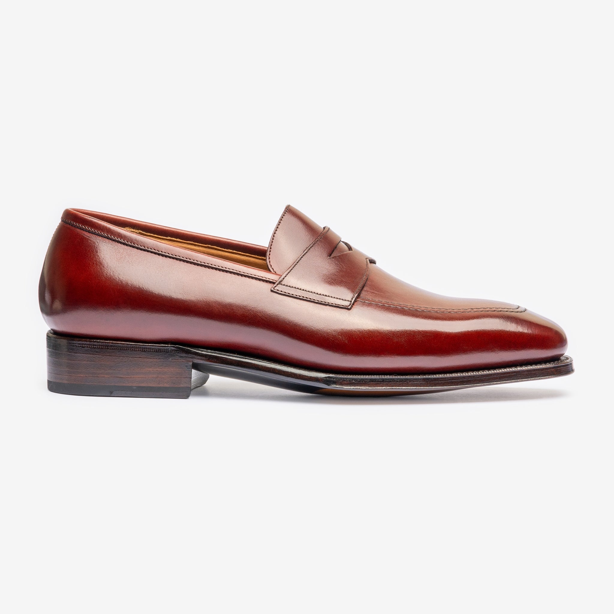 Penny Loafer - Burgundy - Deer Last – Bridlen