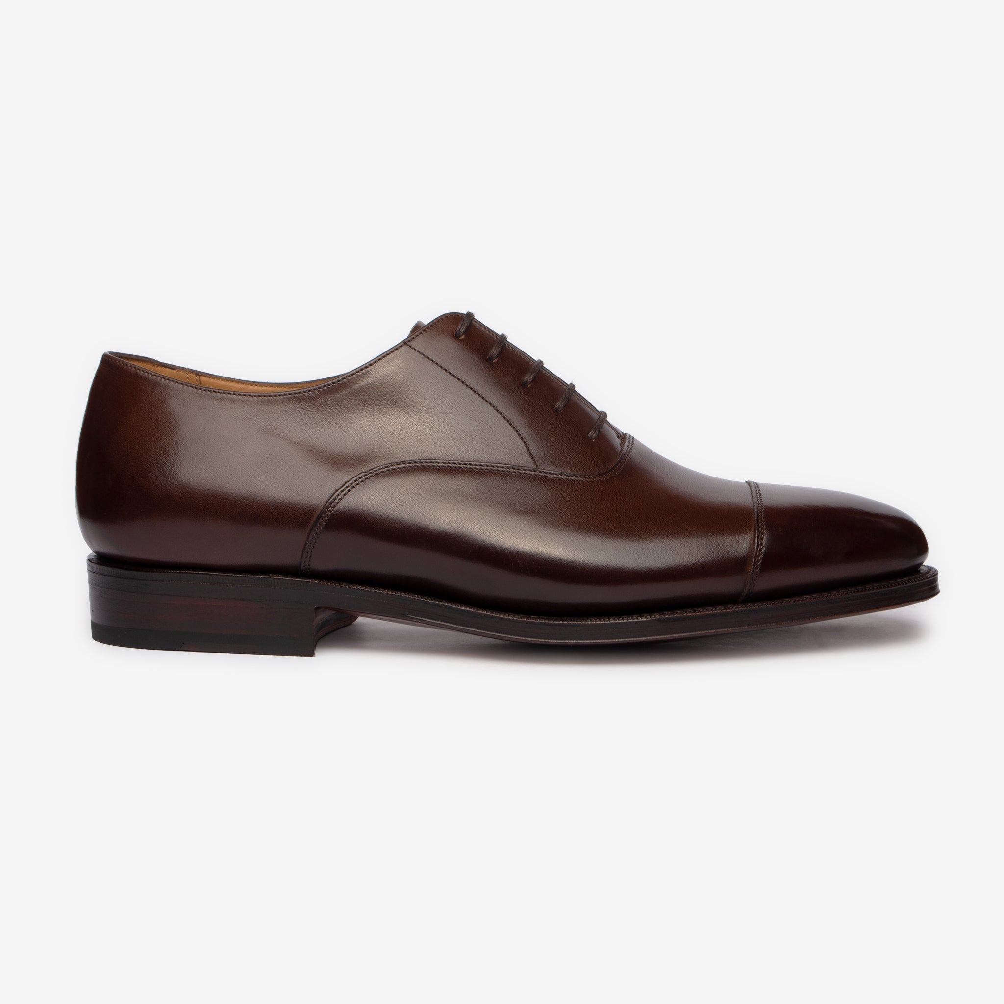 Straight Tip Oxford | Bitter Choco - Zip Last