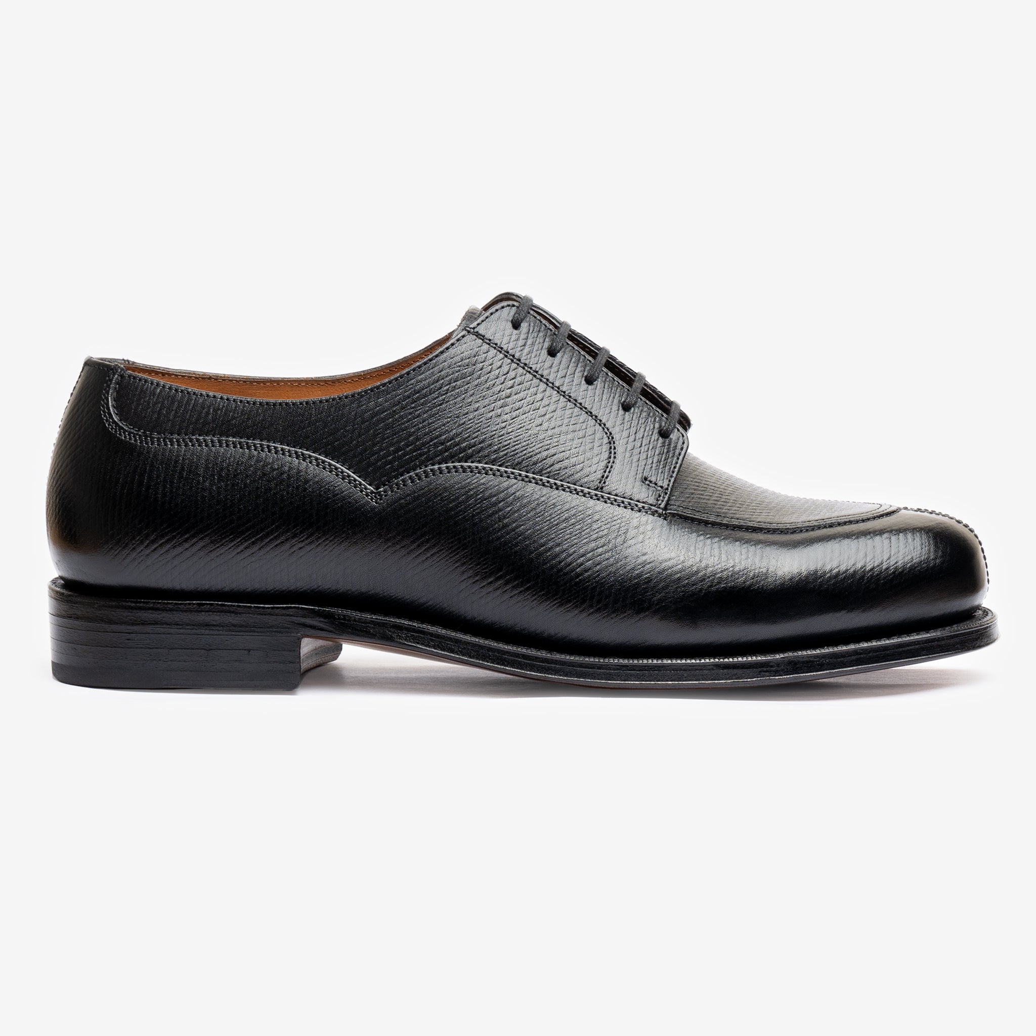 Dimple Derby | Black Reindeer Calf - Mag Last