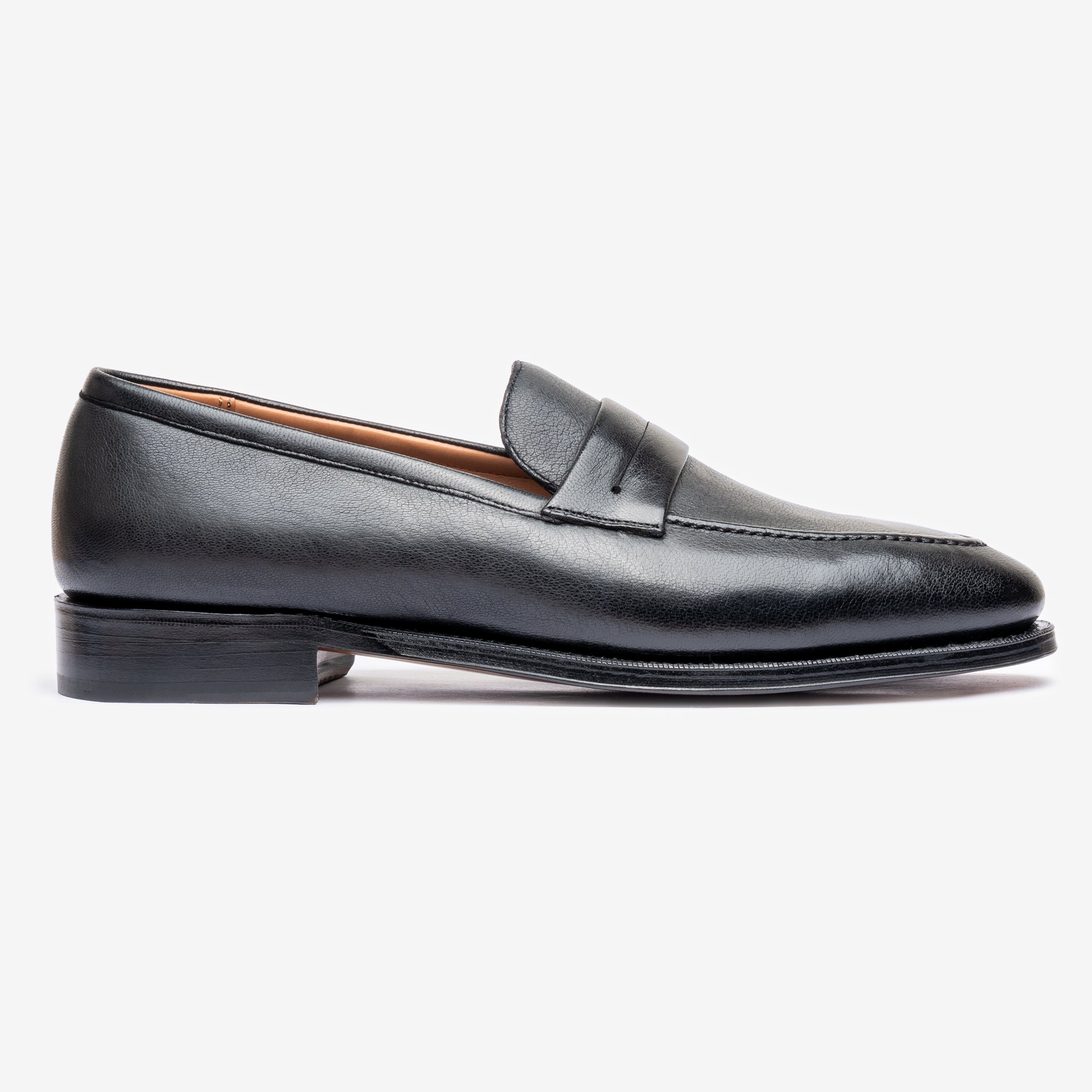 Punch Line Loafer | Black Deer Leather - Zilo Last