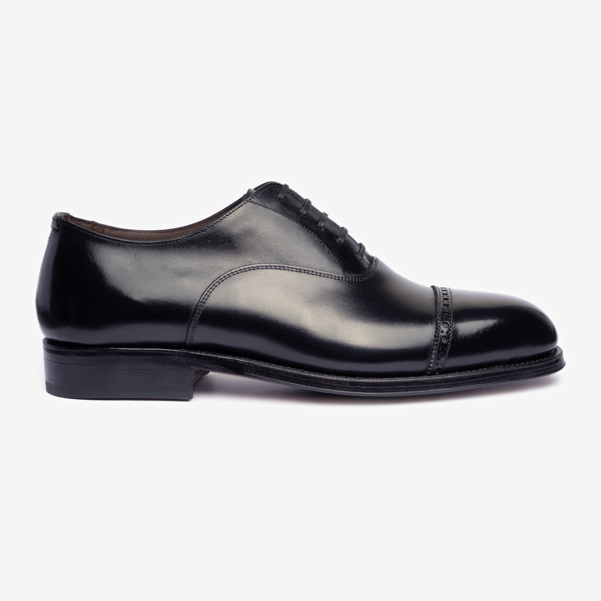 Punch Cap Oxford | Black - Char Last