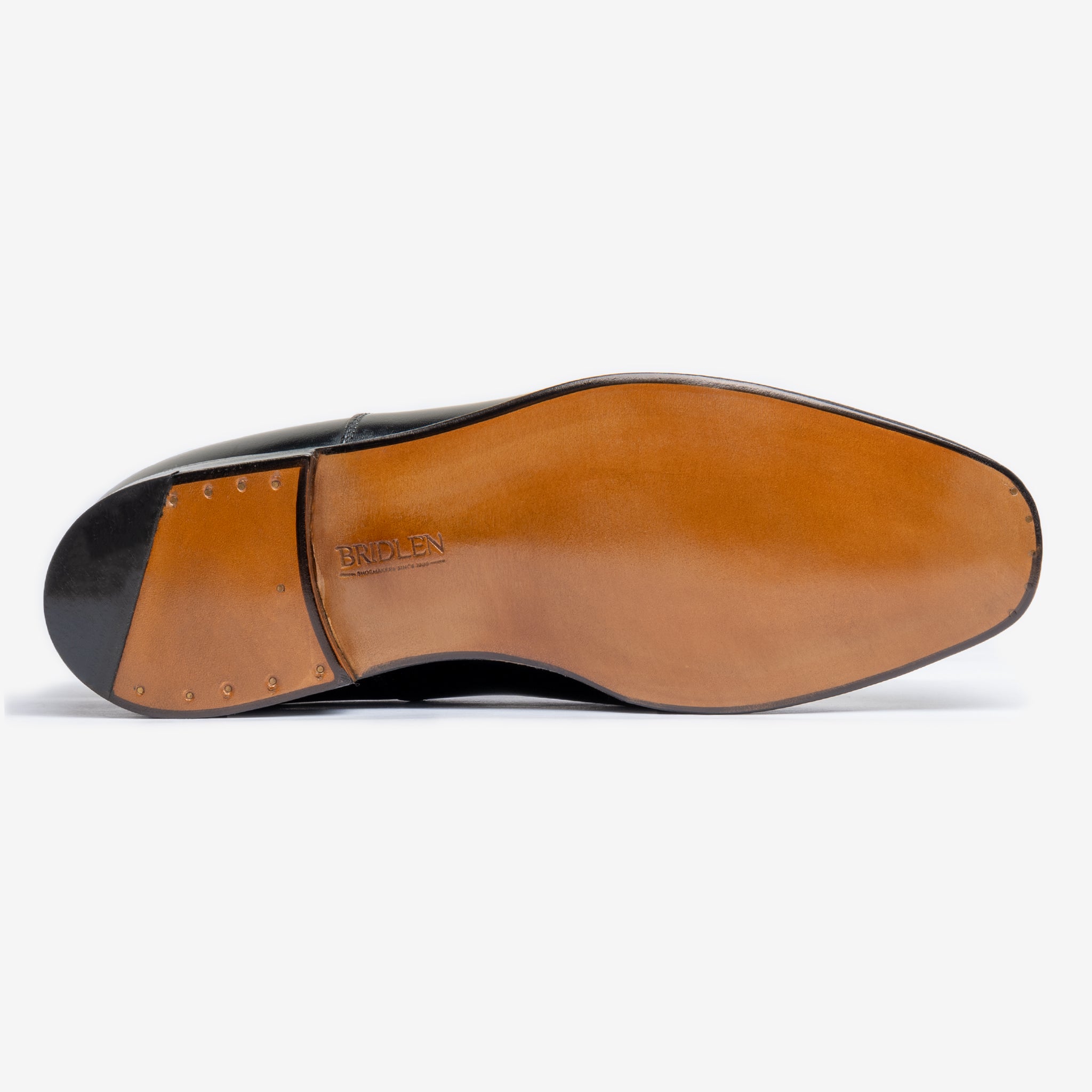 Straight Tip Oxford | Black - Char Last