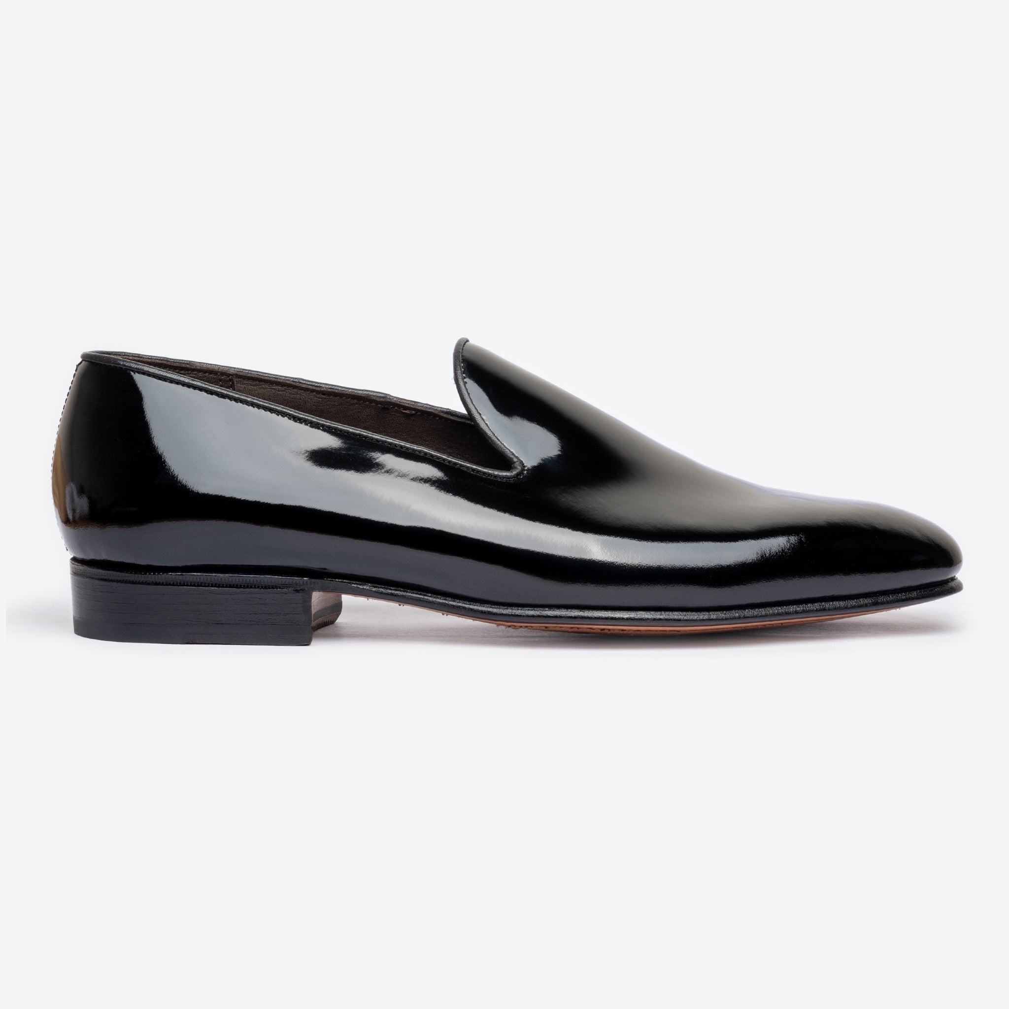 Plain Loafer | Black Patent - Blake Line
