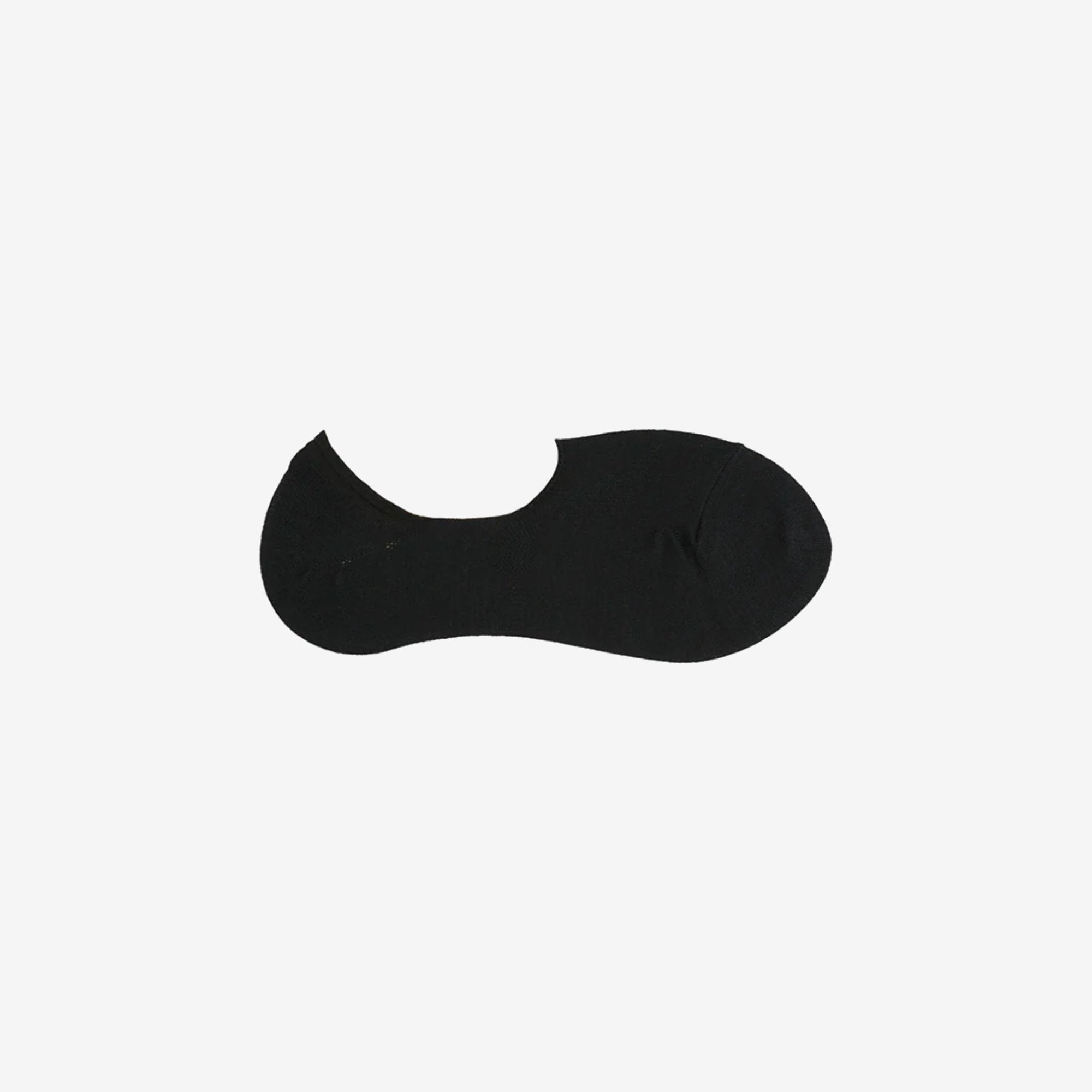 Comfort Fit No | Show Socks - Black - by Tabio