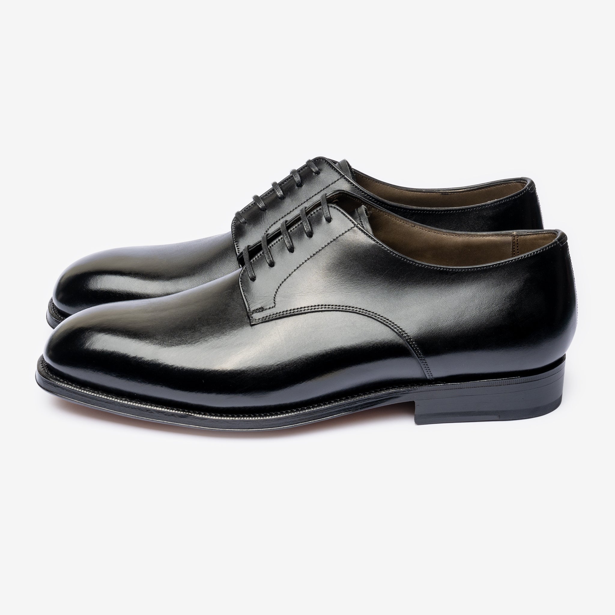Plain Derby | Black - Char Last