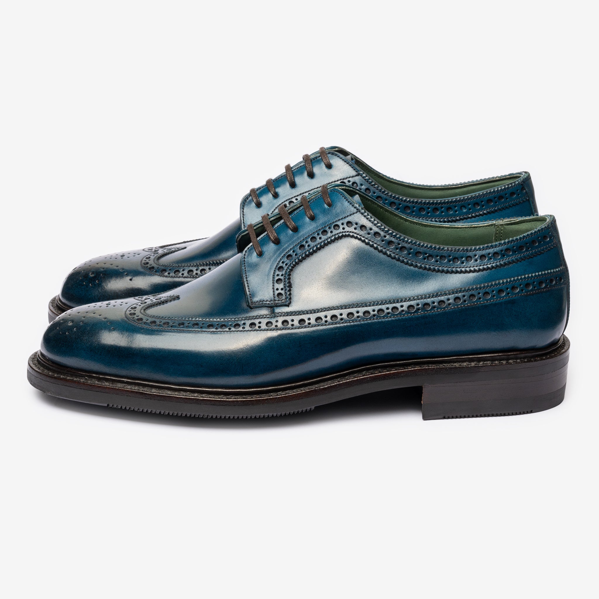 Longwing Derby | Blue Shell Cordovan - Rui Last