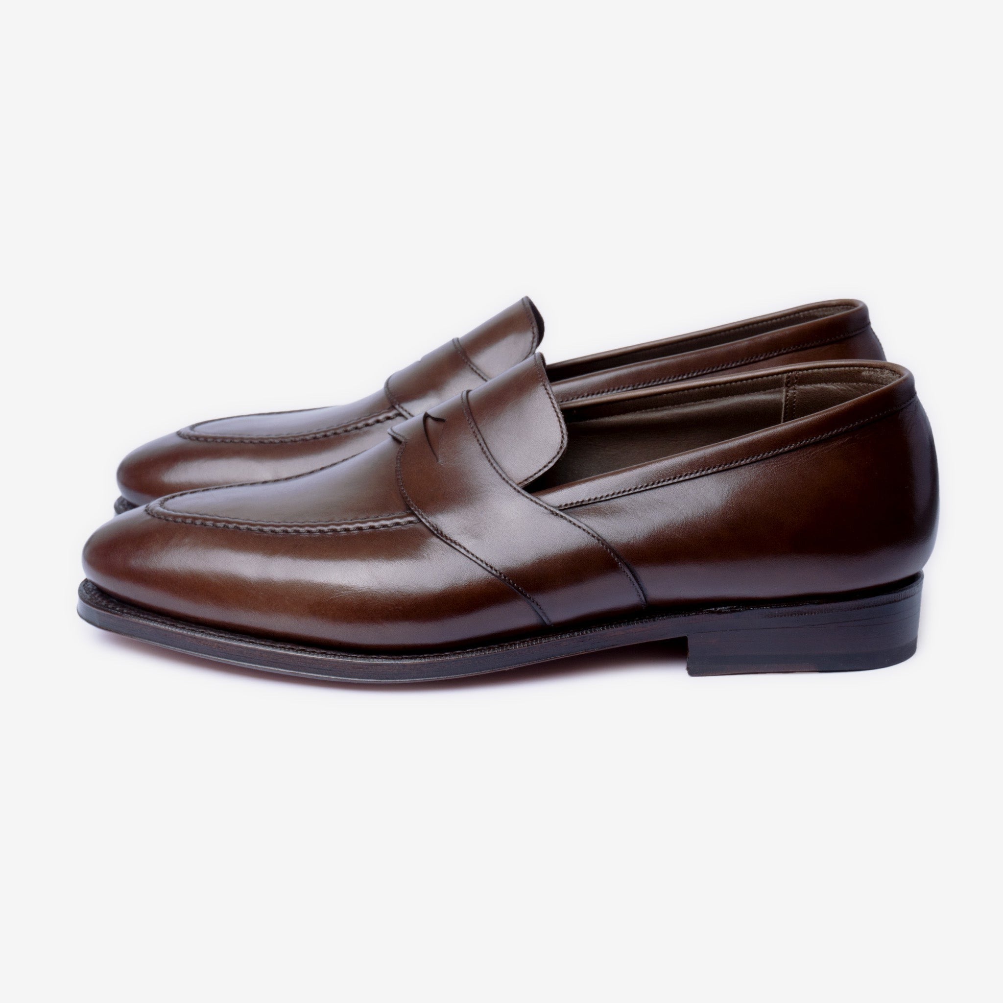 Full Strap Penny Loafer | Bitter Choco - Zilo Last