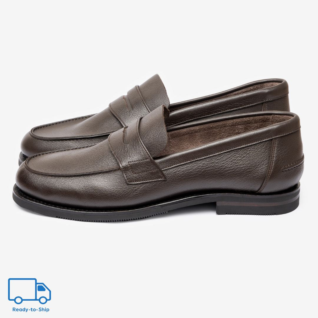 Unlined Moccasin | Mokka - Armin Last