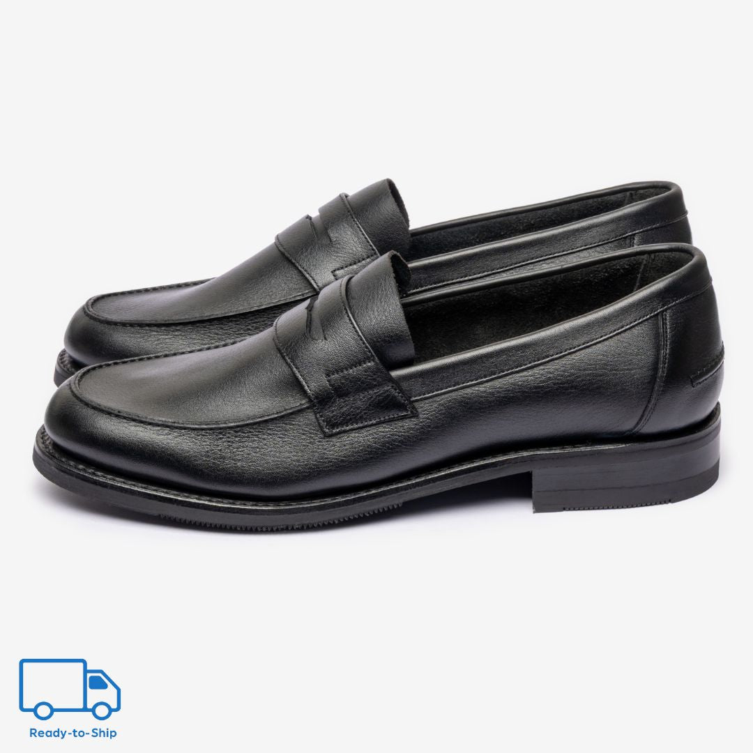 Unlined Moccasin | Noir - Armin Last