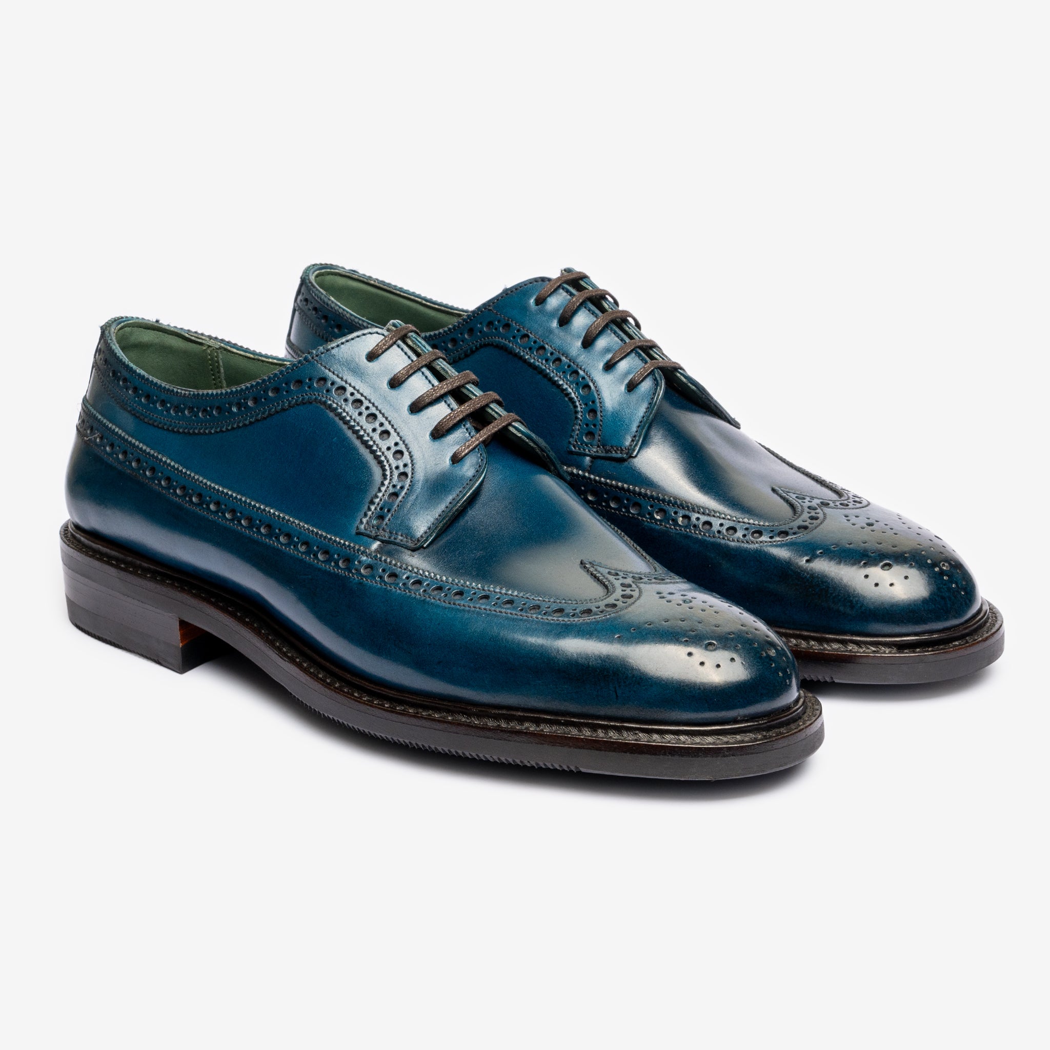 Longwing Derby | Blue Shell Cordovan - Rui Last