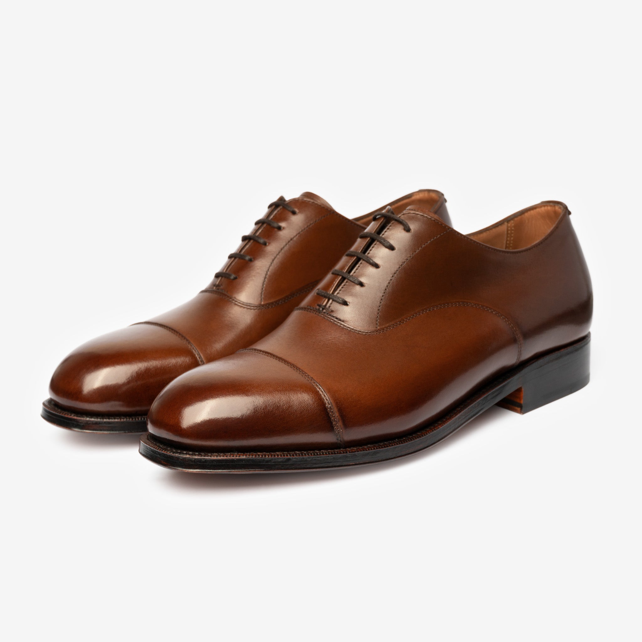 Straight Tip Oxford | Brown - Char Last