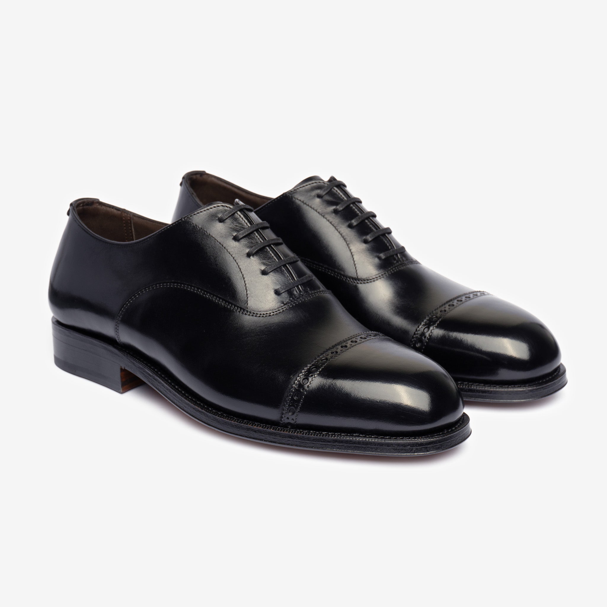 Punch Cap Oxford | Black - Char Last