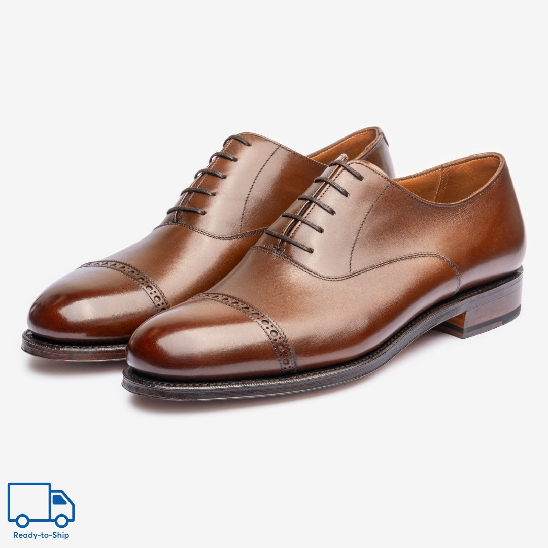 Punch Cap Oxford | Brown - Rui Last