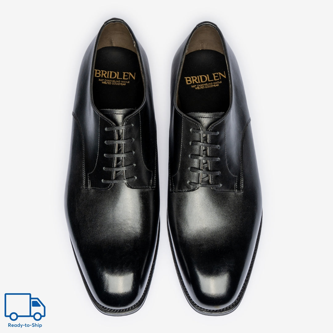 Plain Derby | Black - Char Last