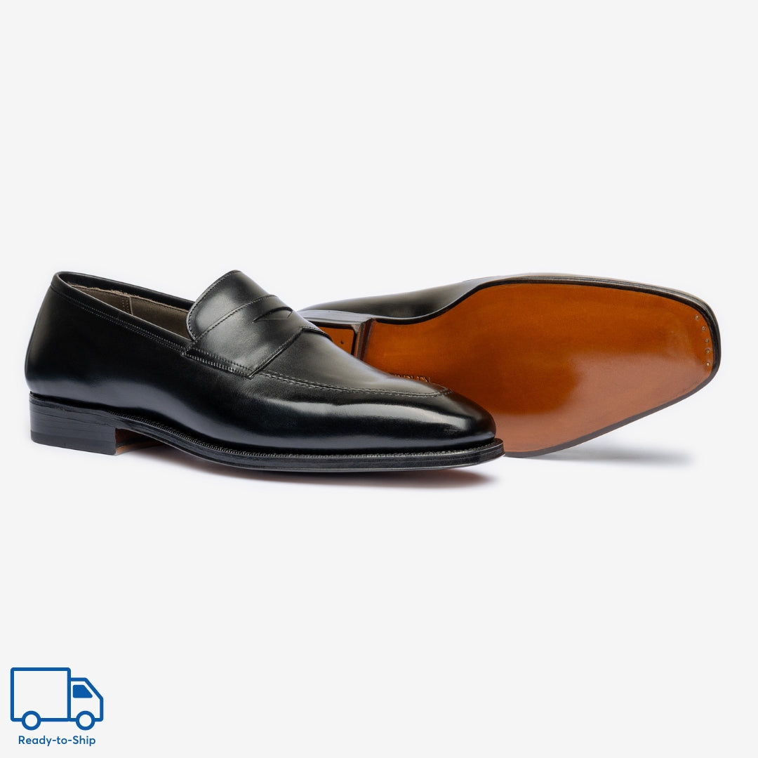 Penny Loafer | Black - Deer Last