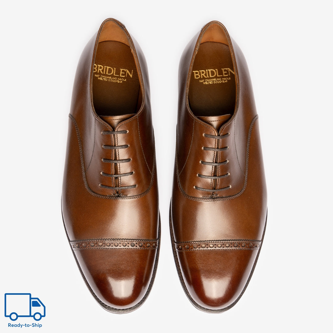 Punch Cap Oxford | Brown - Rui Last