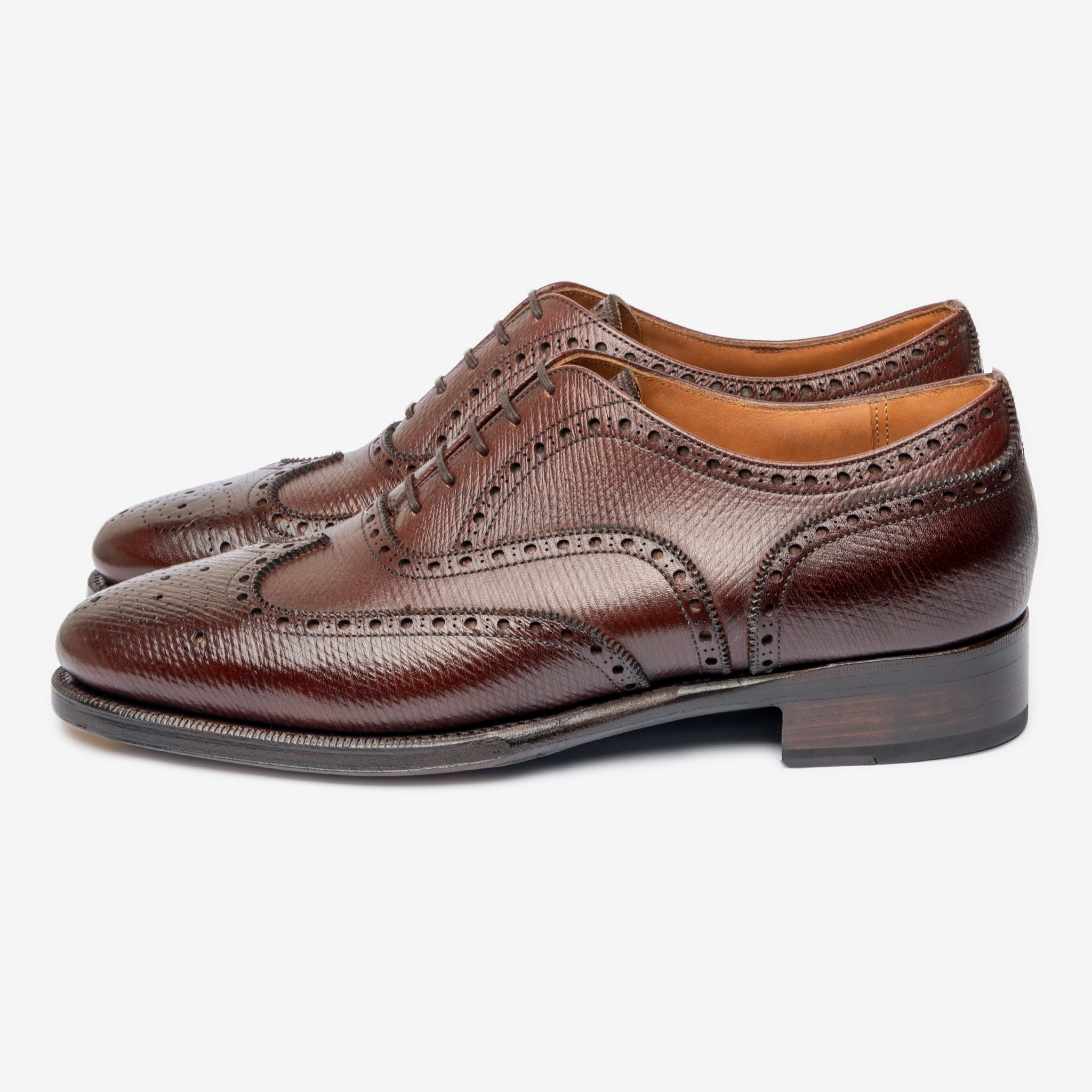 Wingtip Oxford | Brown Reindeer Calf - Chip Last - Founders 25