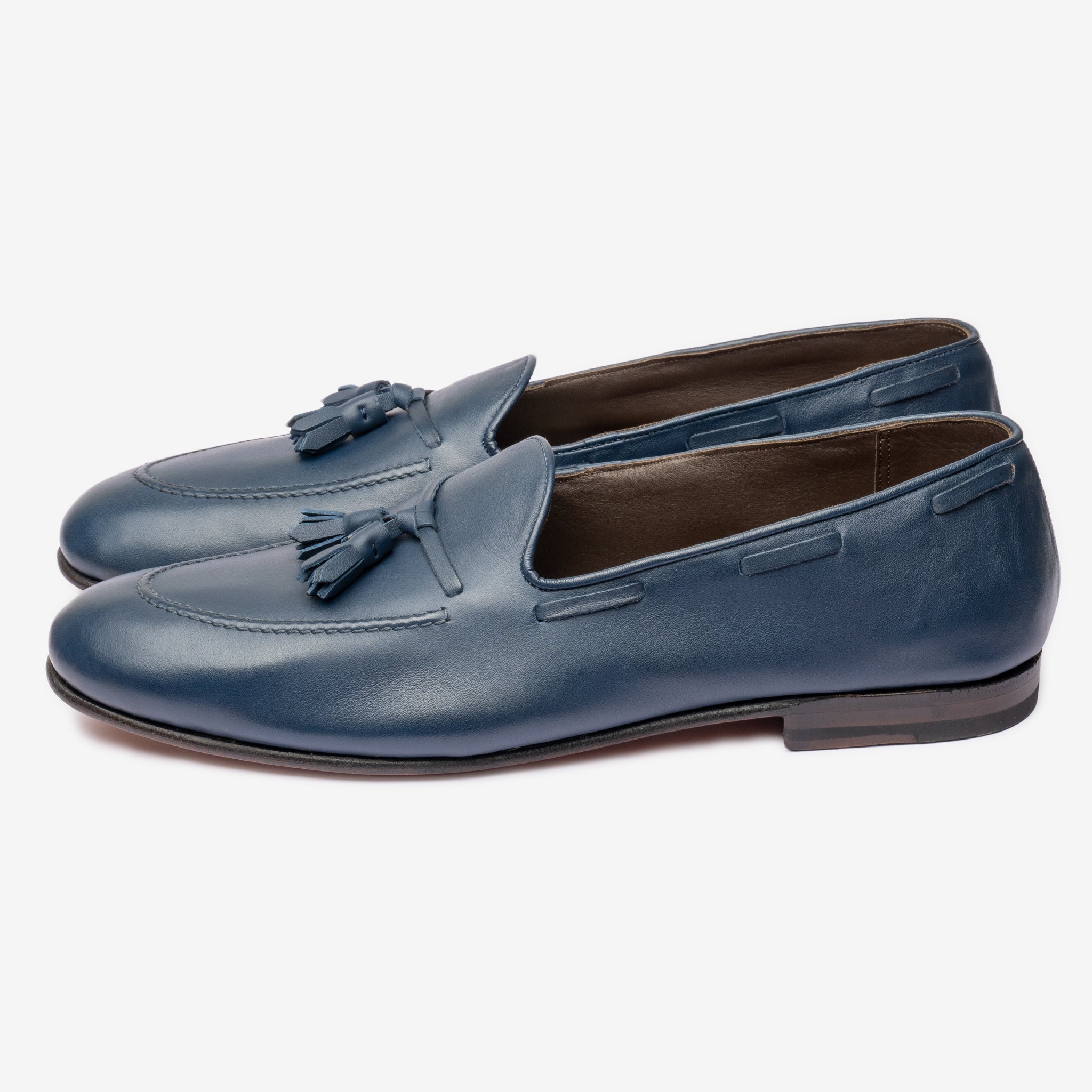 Ivy Loafer | Bleu - Rufer Last - Reverse Goodyear