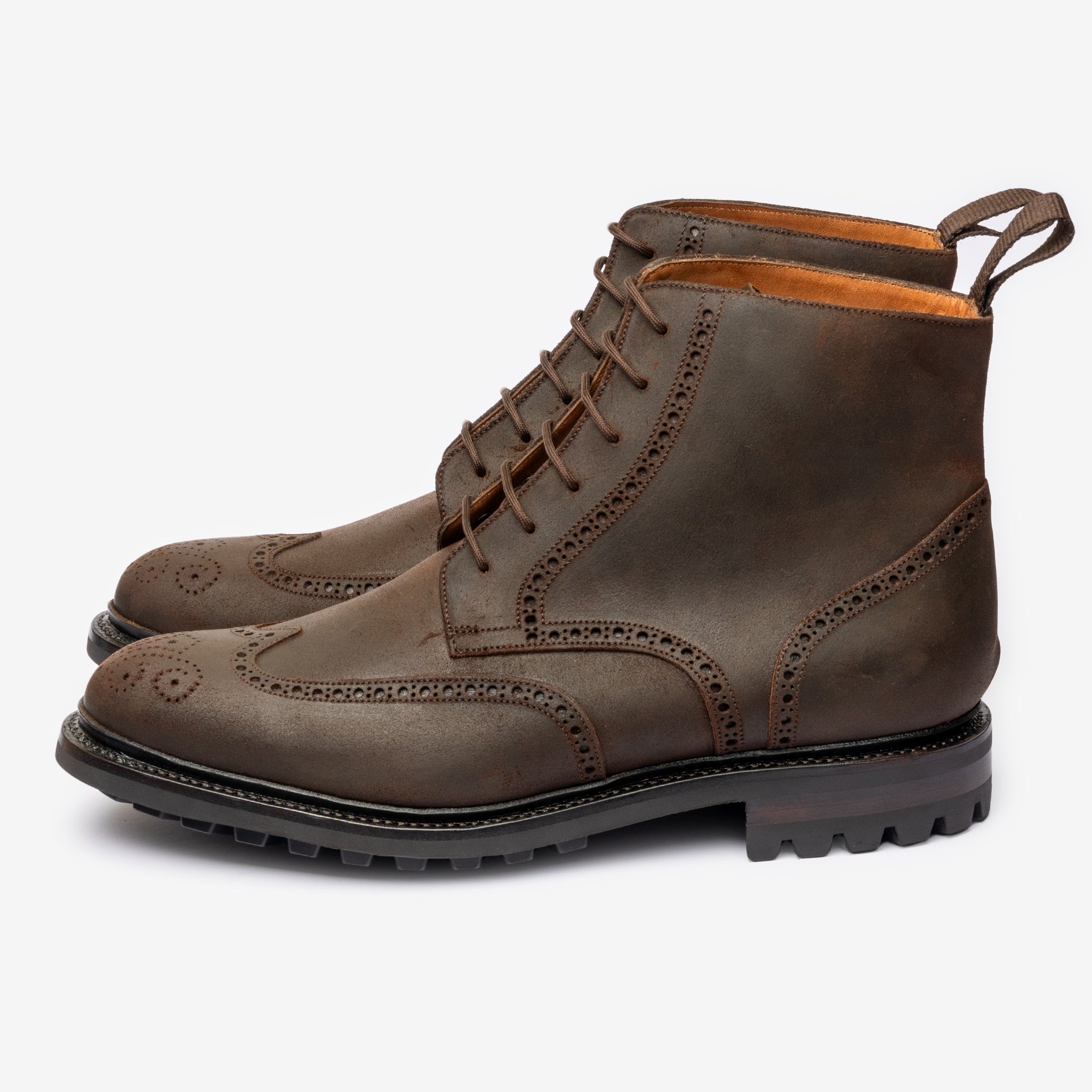 Wingtip Boot | Waxy Commander Brown - Saga Last