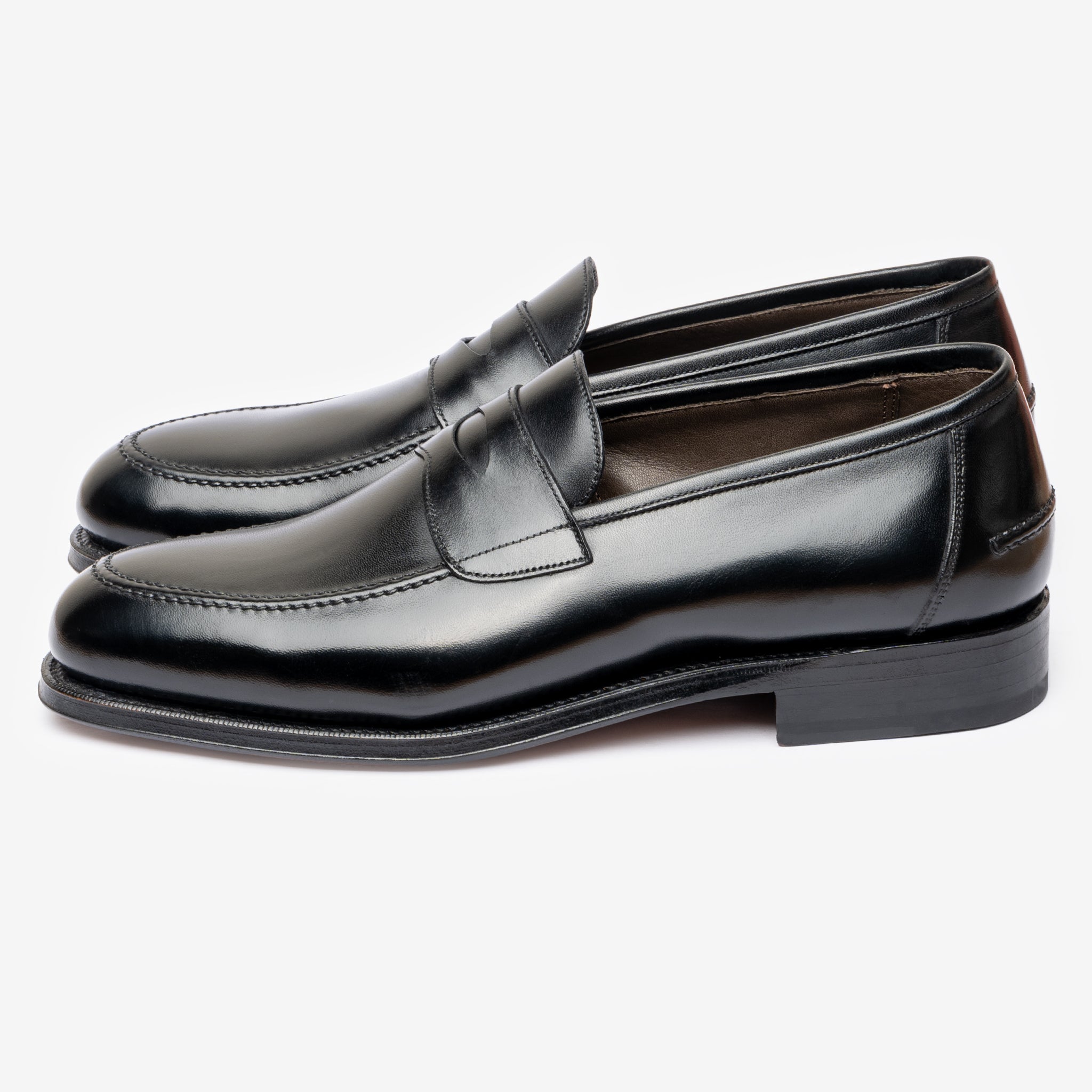 Penny Loafer Ii | Black - Rufer Last