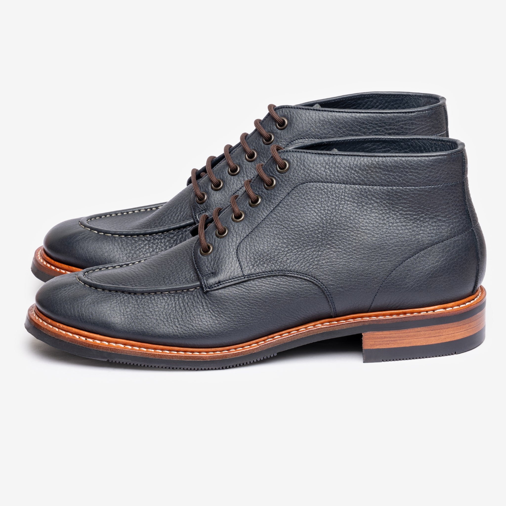 Unlined Detroit Boot | Marine - Saga Last