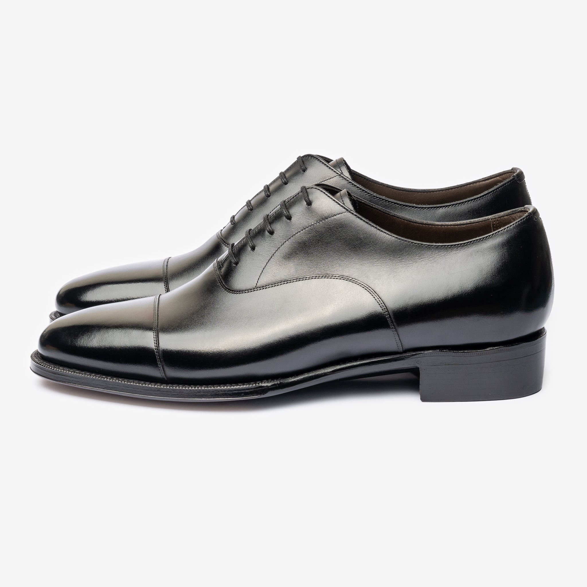 Straight Tip Oxford | Black - Zip Last - Founders 25