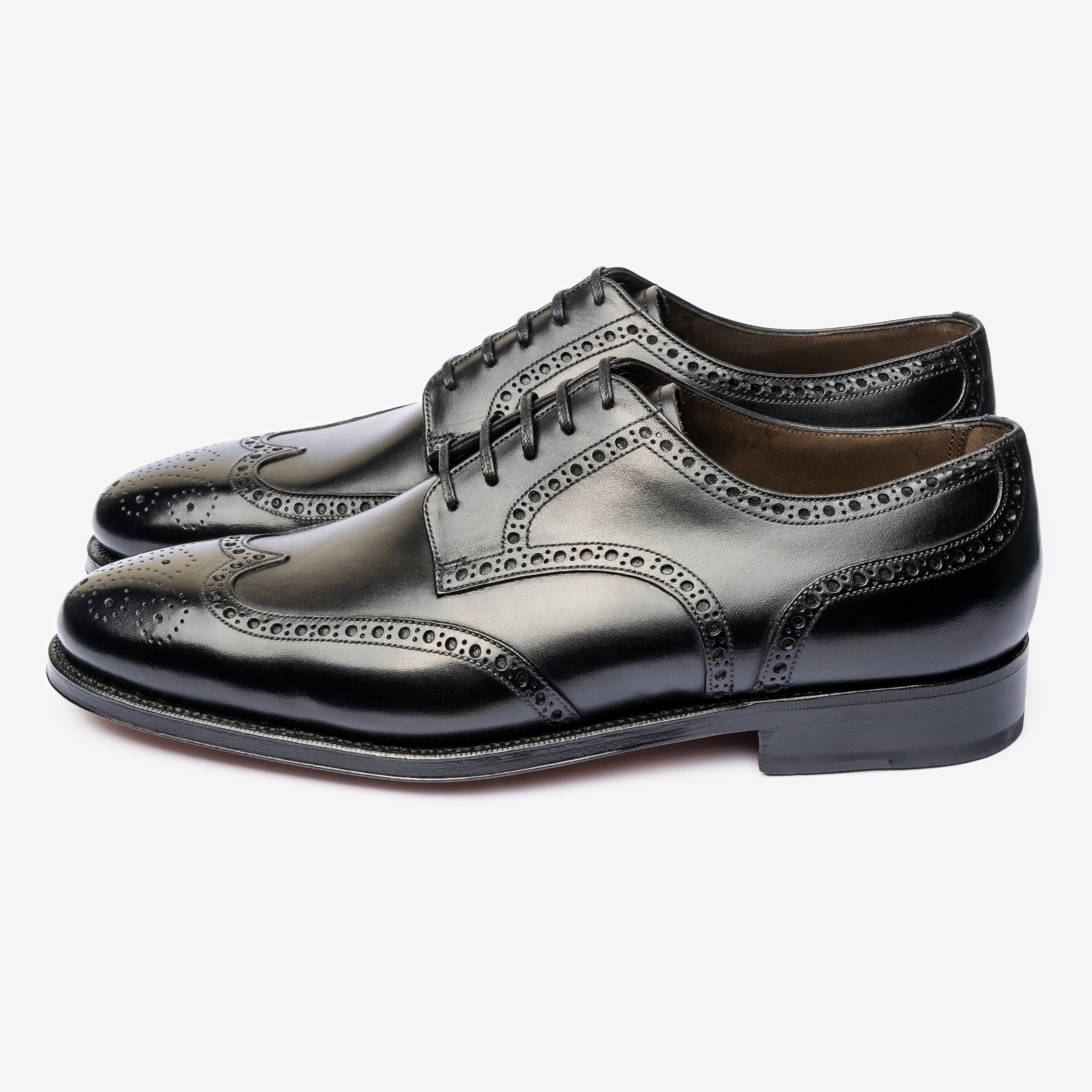Wingtip Derby | Black - Zip Last