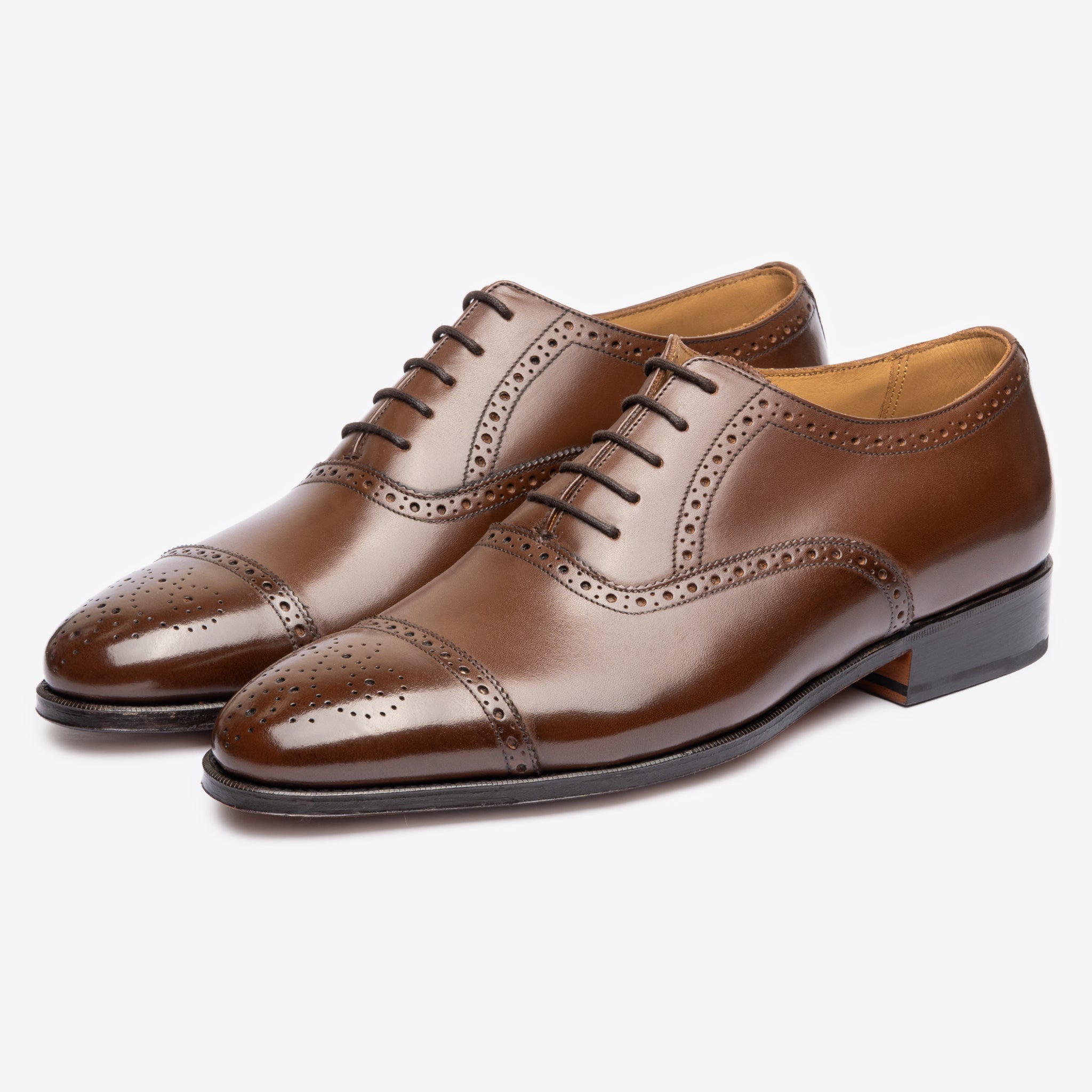 Semi Brogue Oxford | Brown - Blake Line
