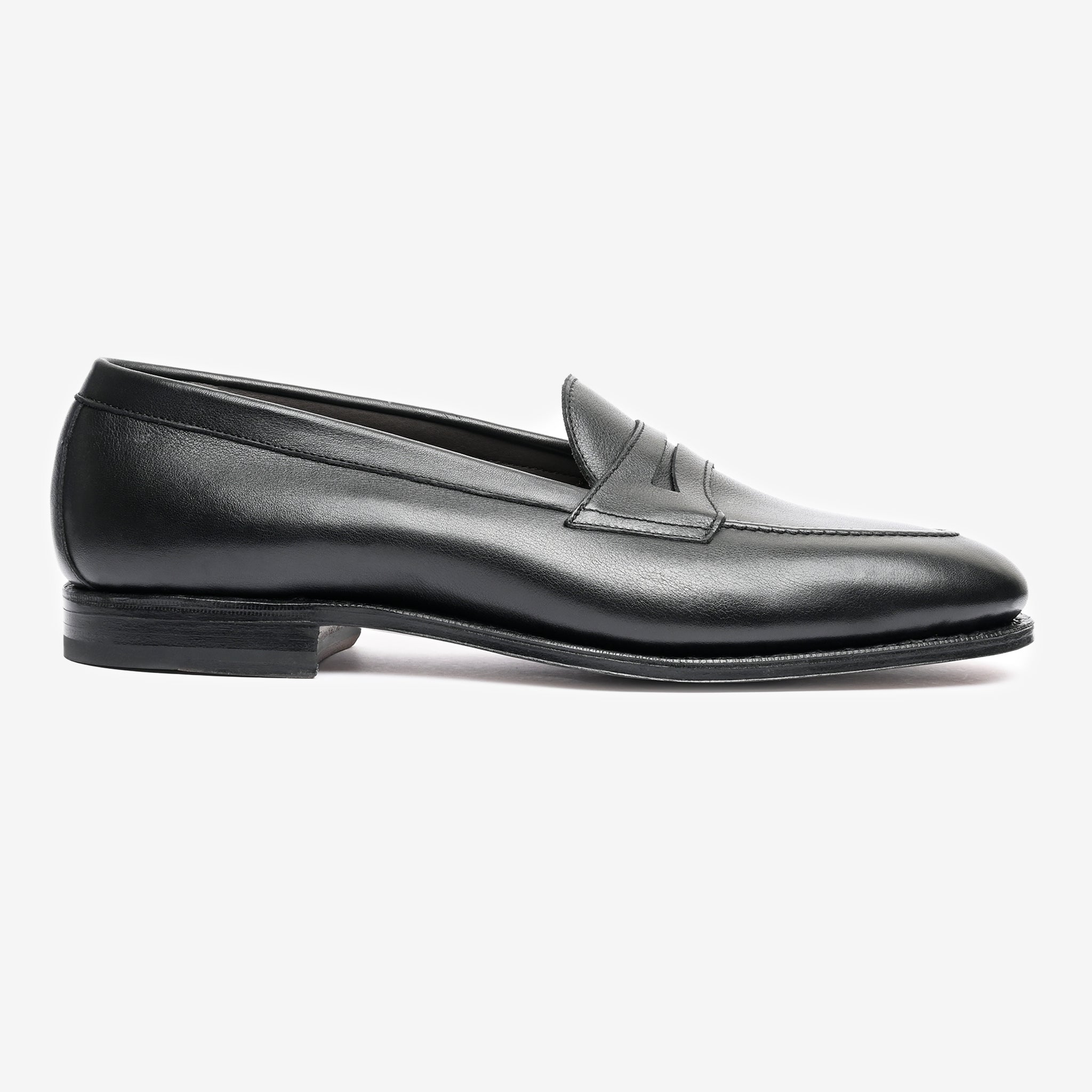 Prep Loafer | Black Rusticalf - Rufer Last