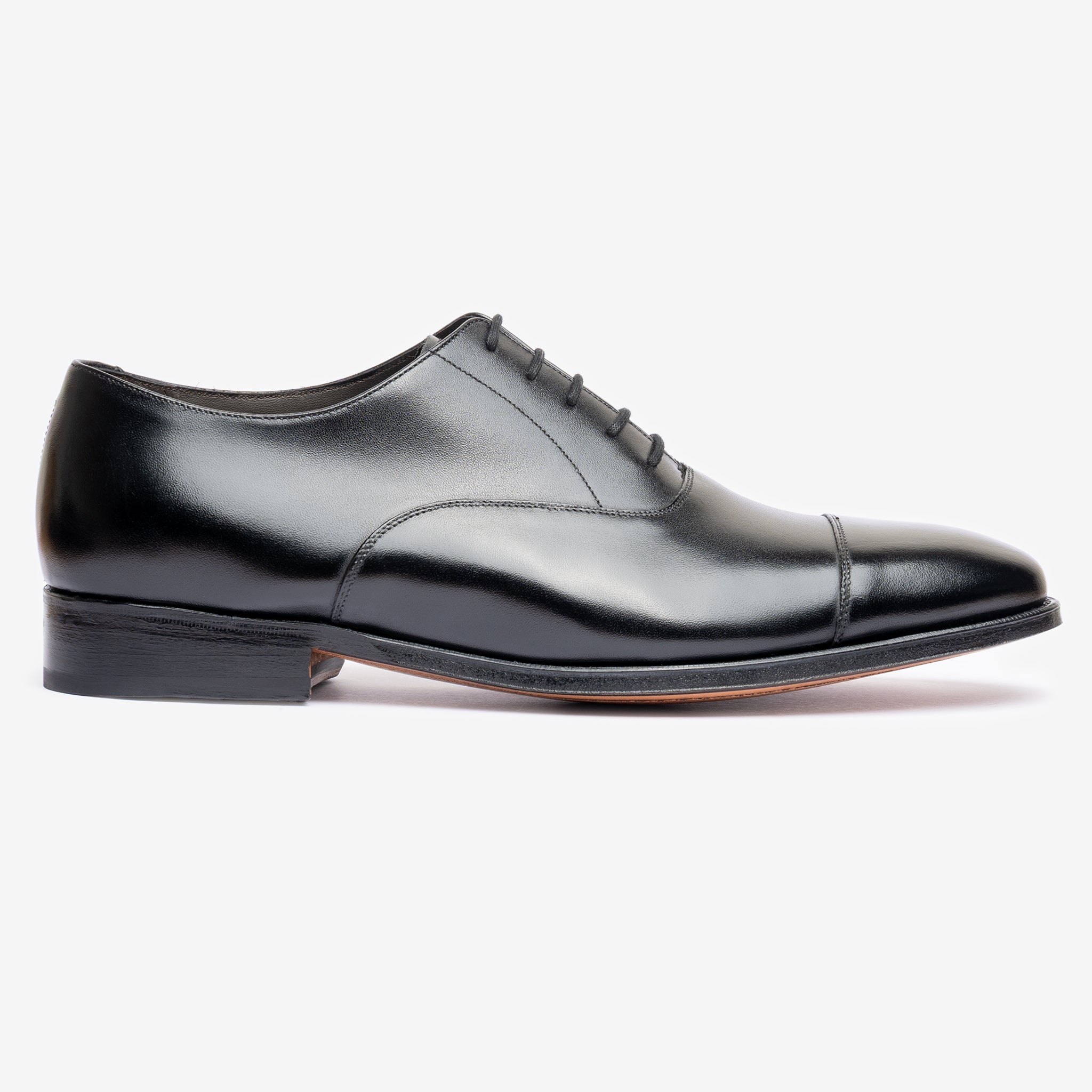 Straight Tip Oxford | Black - Blake Line