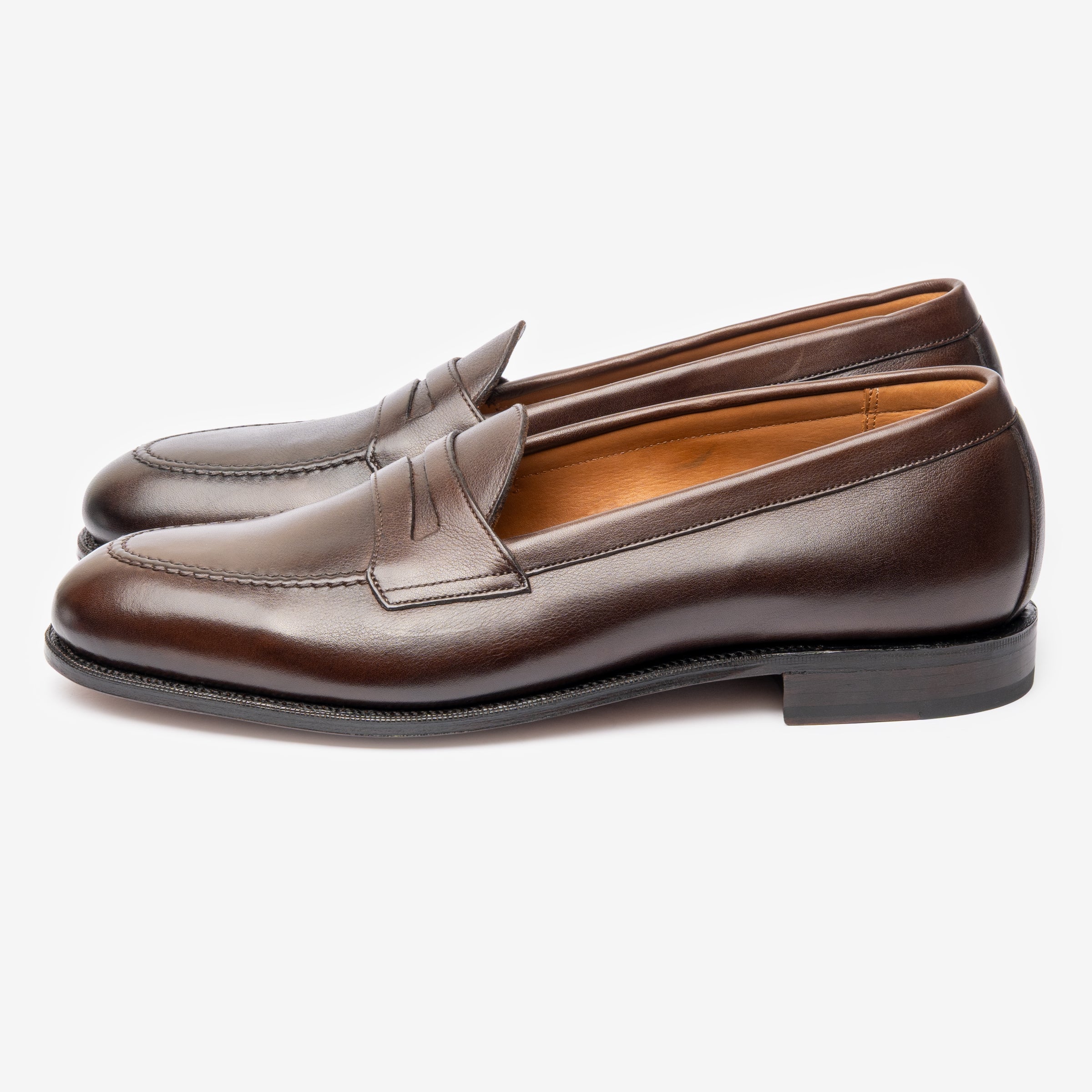 Prep Loafer | Brown Rusticalf - Rufer Last