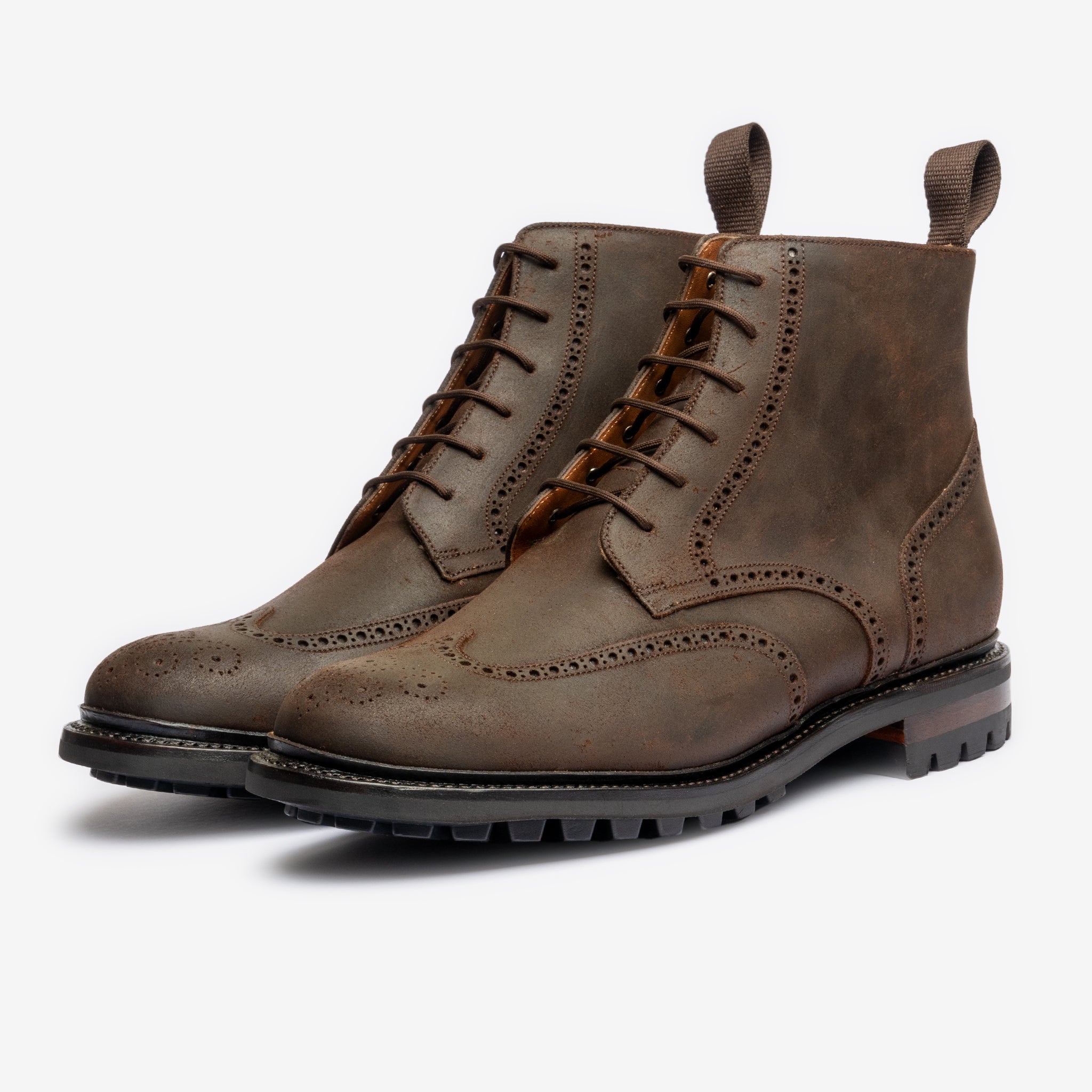 Wingtip Boot | Waxy Commander Brown - Saga Last