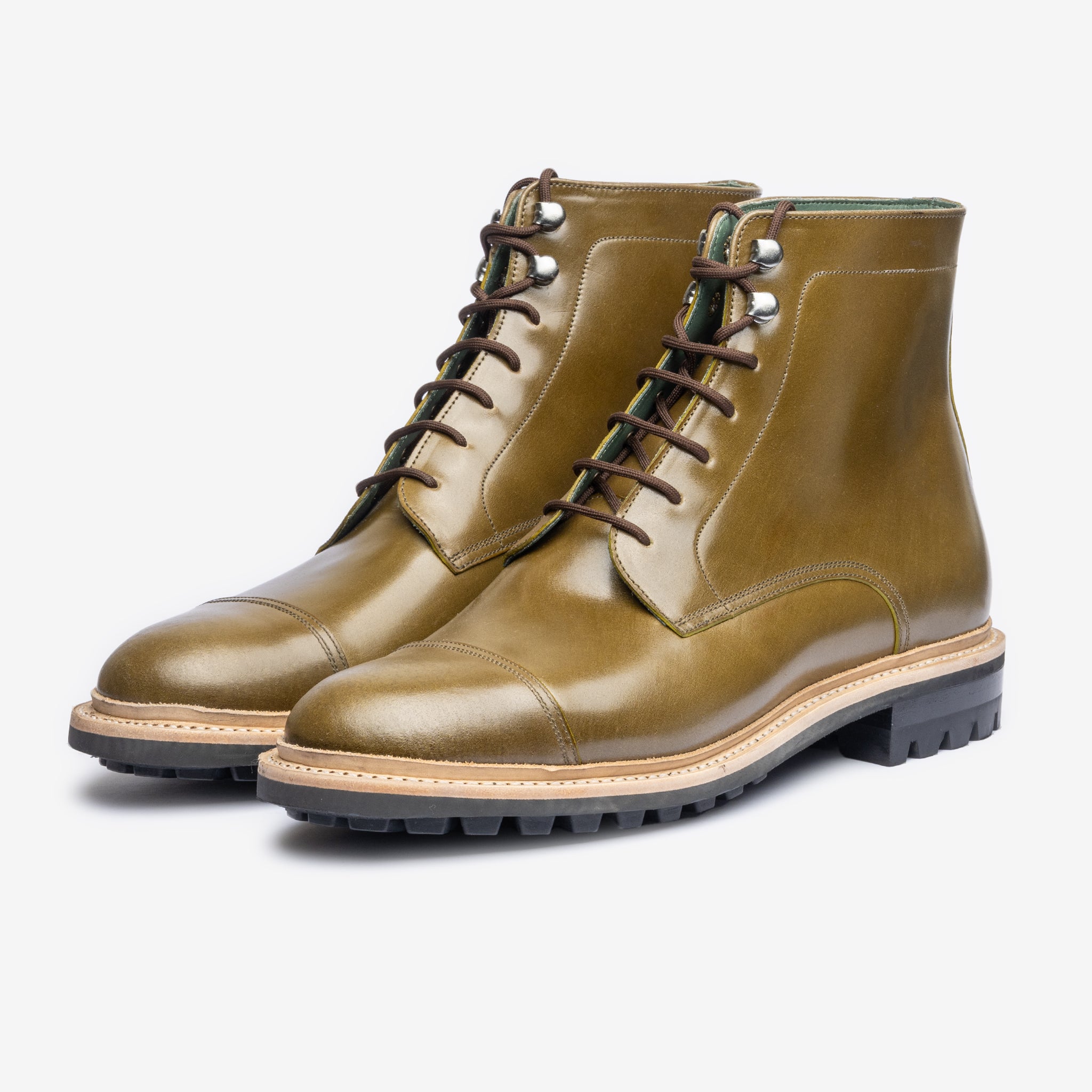 Service Boot | Olive Shell Cordovan - Rui Boot Last