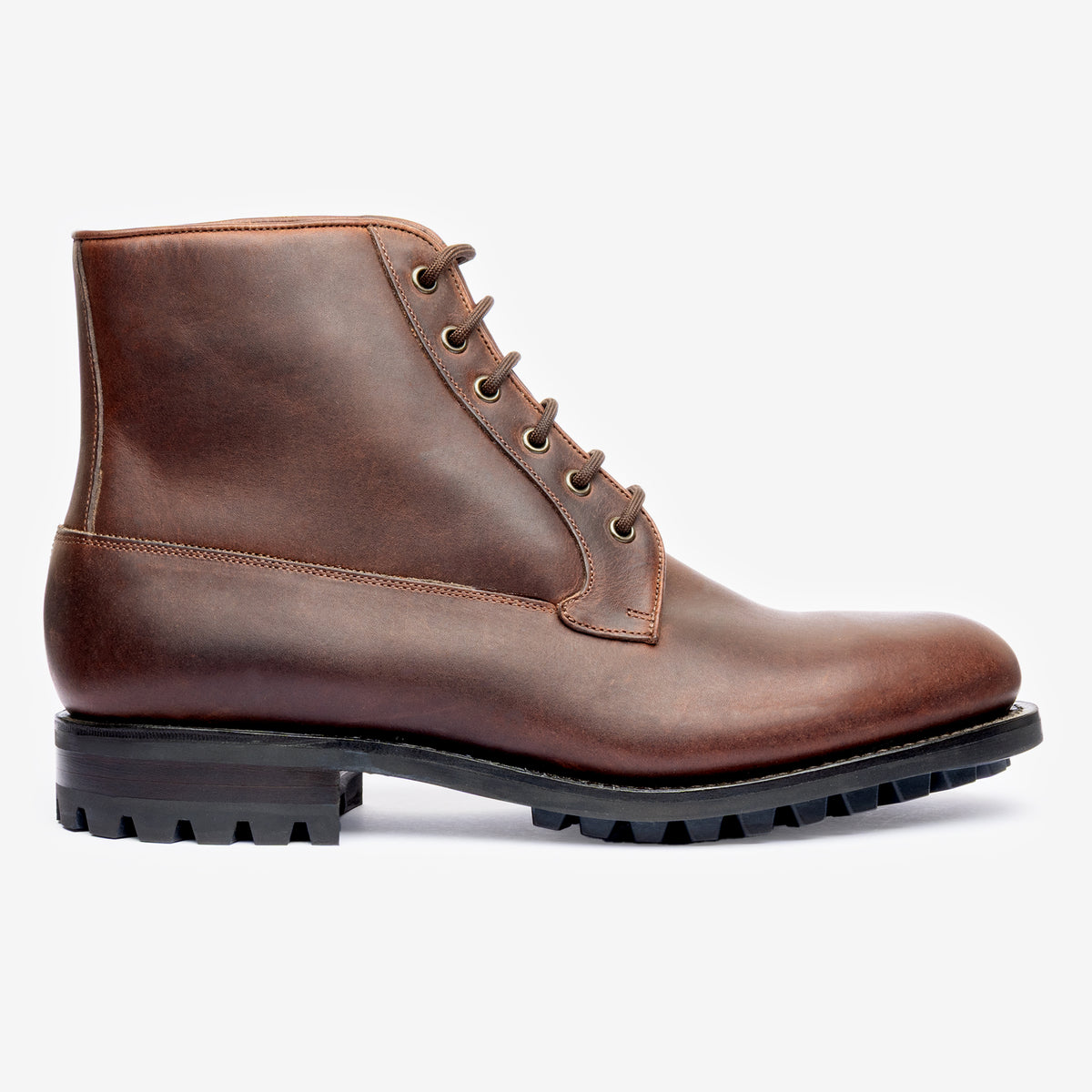 Field Boot | Brown Oil Pull Up - Saga Last
