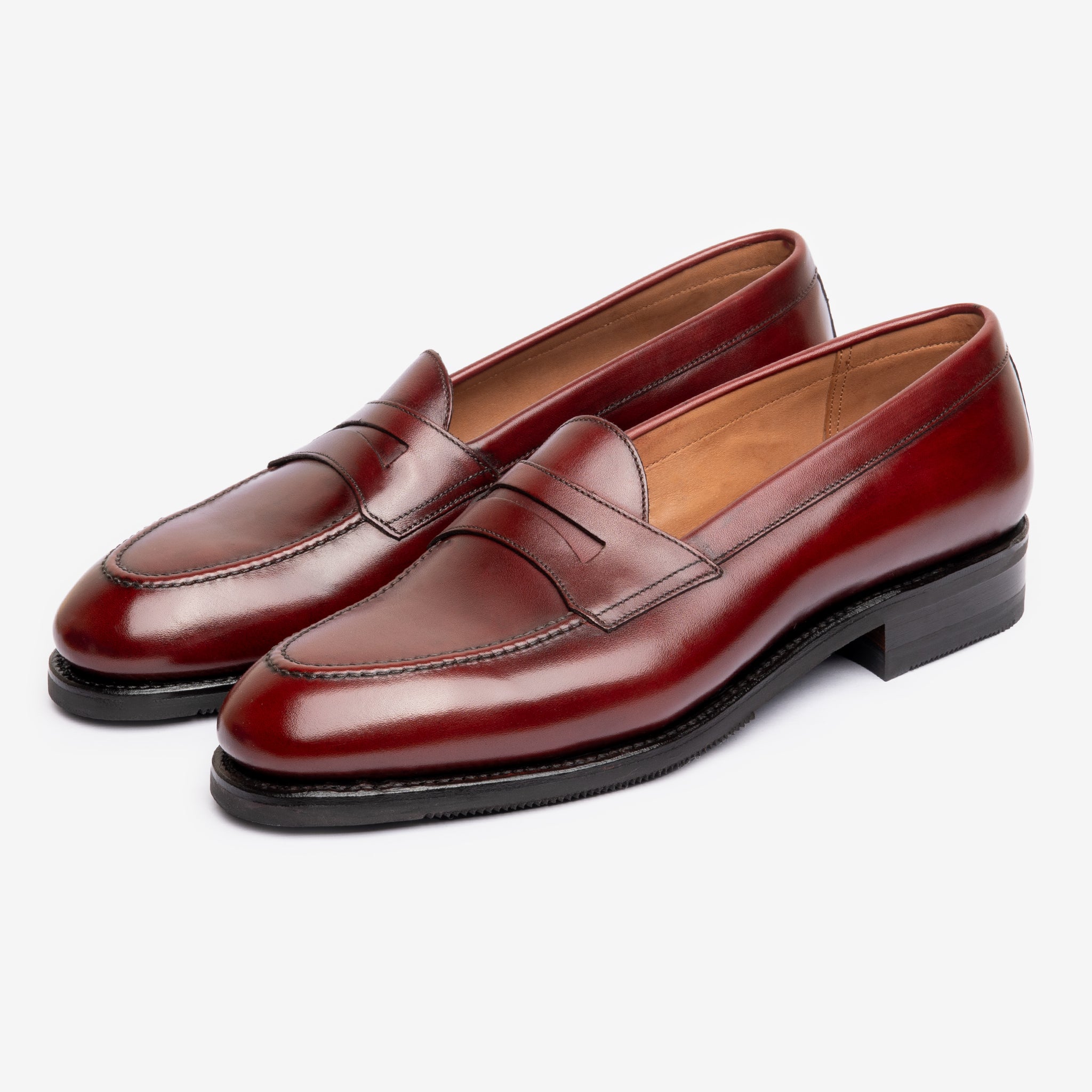 Prep Loafer | Burgundy - Rufer Last