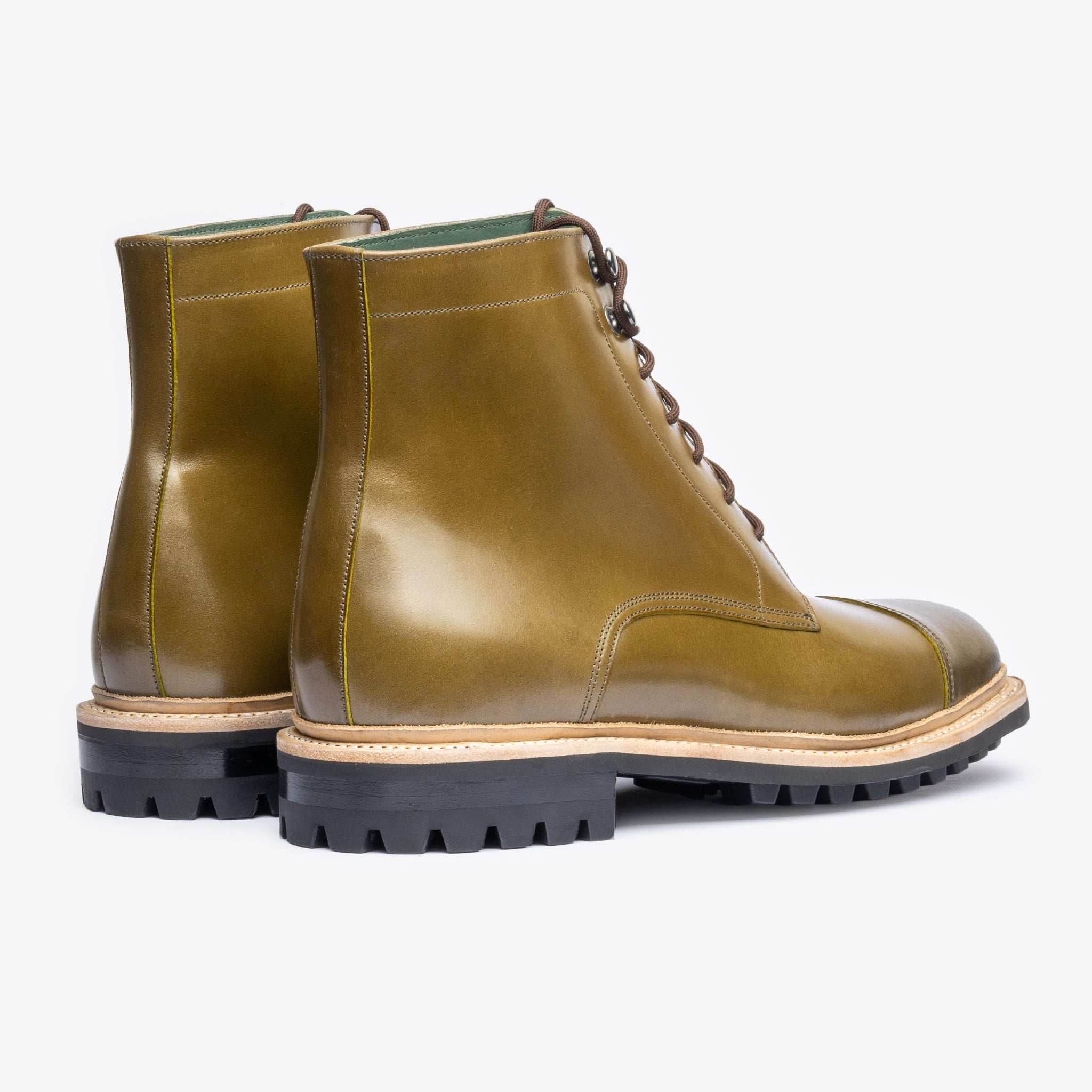 Service Boot | Olive Shell Cordovan - Rui Boot Last