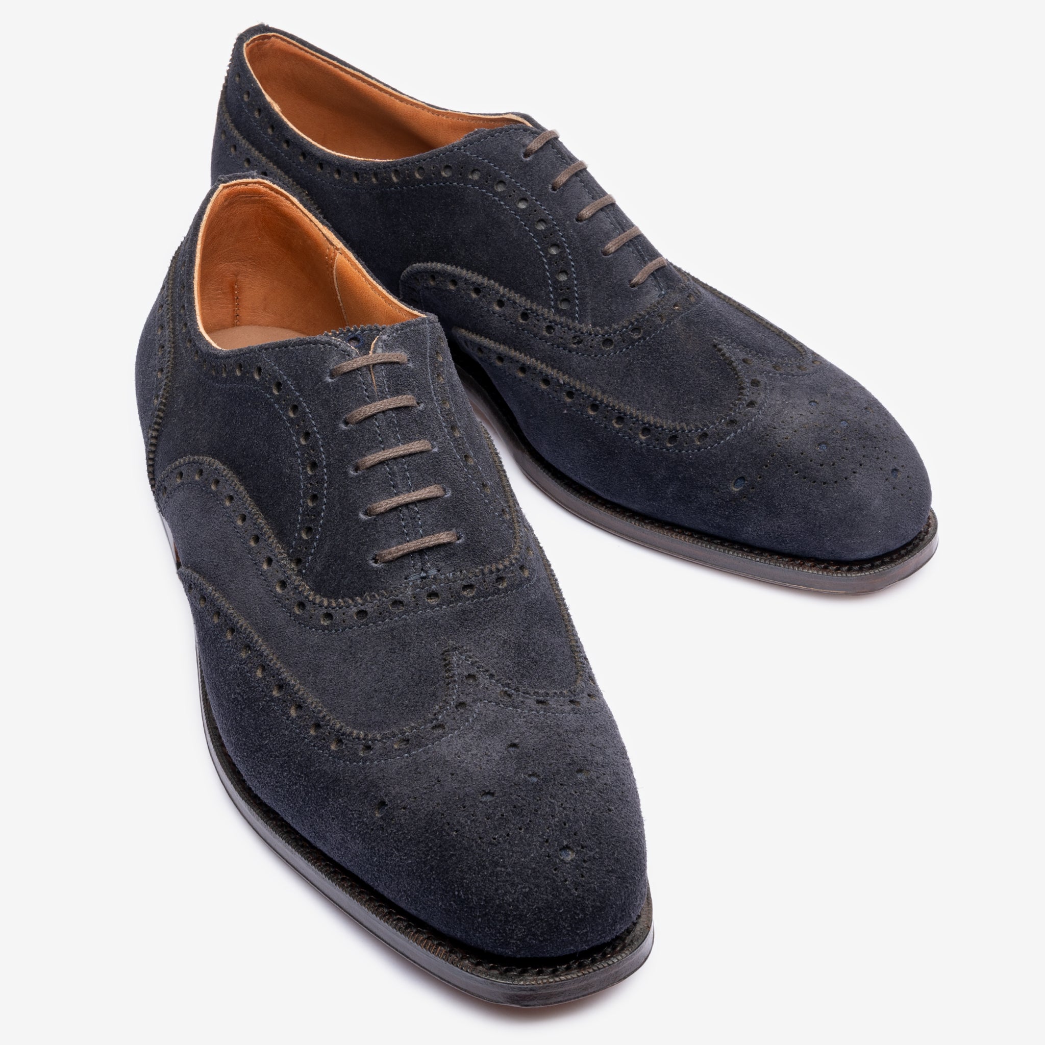 Wingtip Oxford | Ink Blue - Char Last