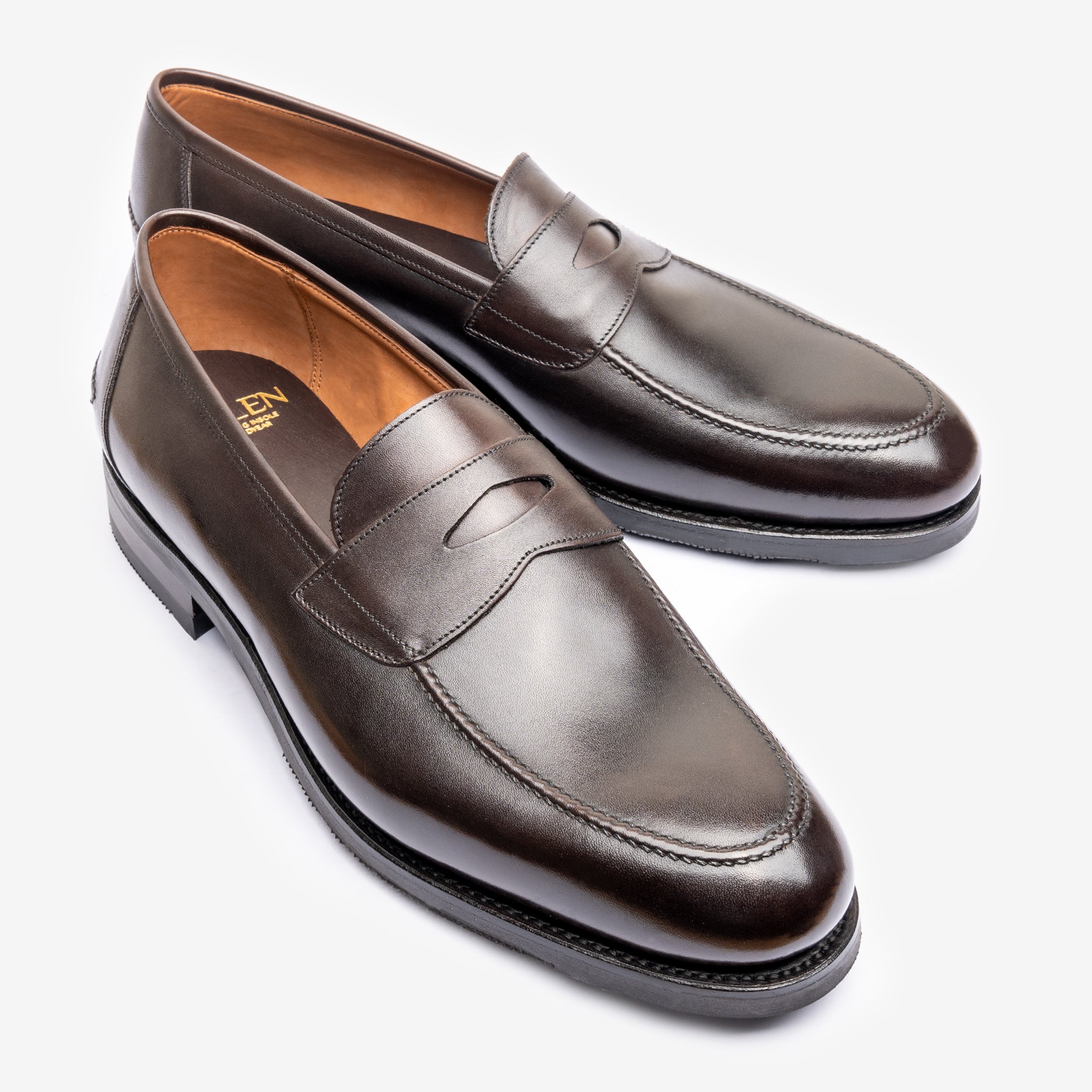 Penny Loafer II | Bitter Choco - Rufer Wide Last