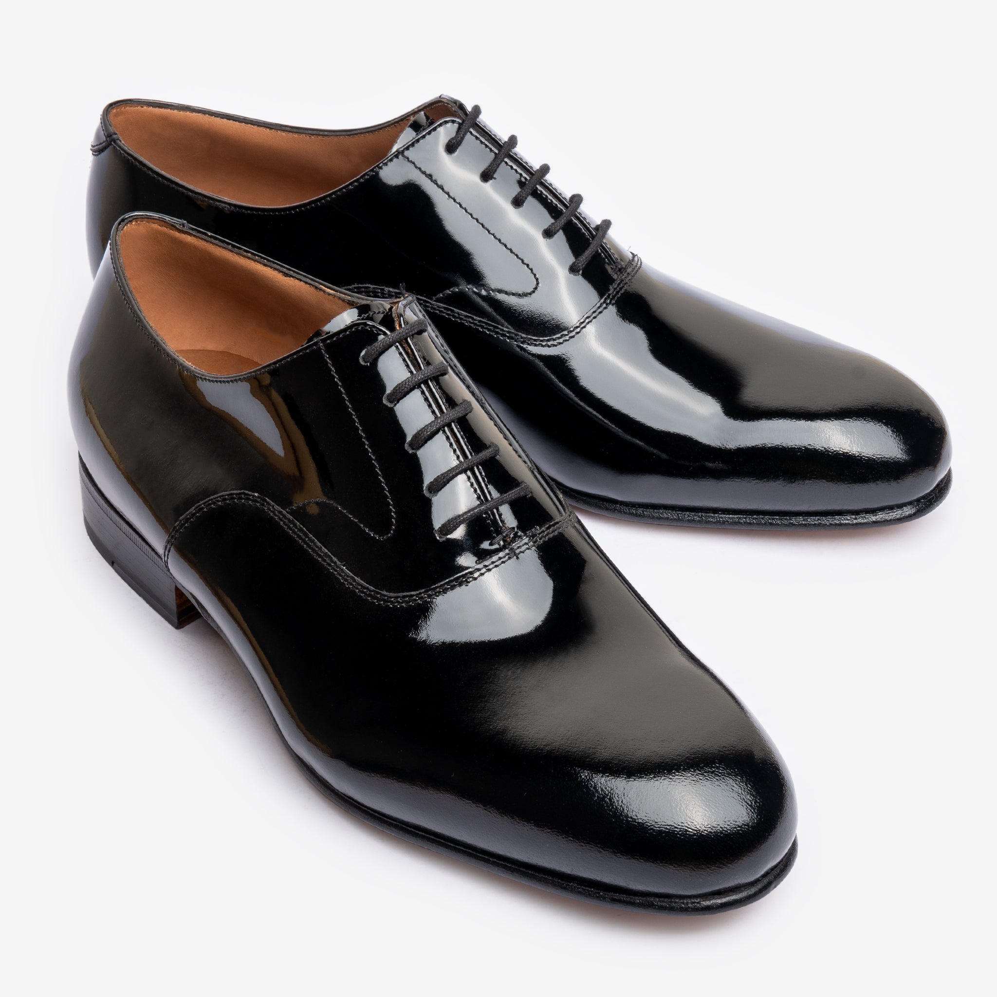 Plain Oxford | Black Patent - Blake Line