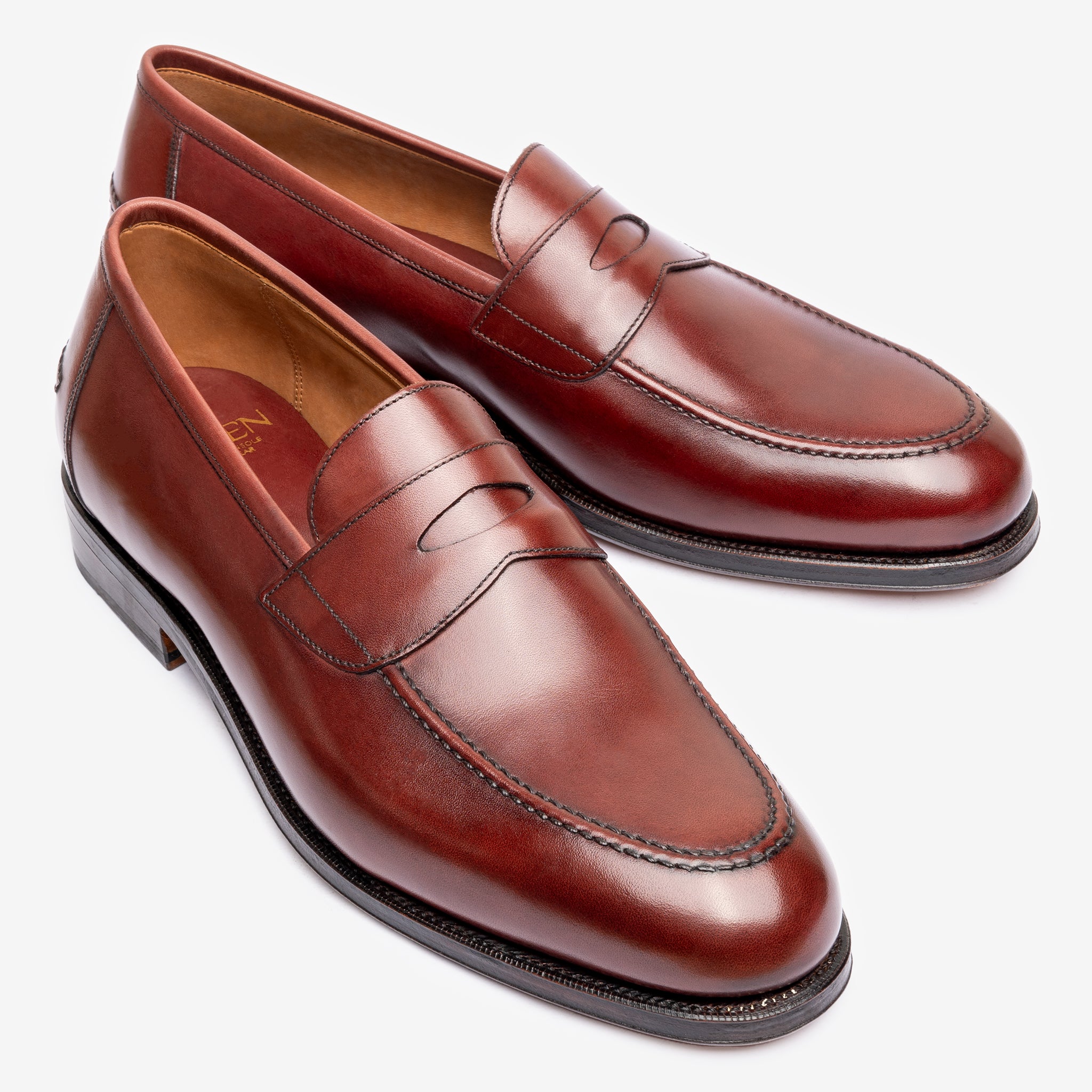 Penny Loafer Ii | Burgundy - Rufer Last