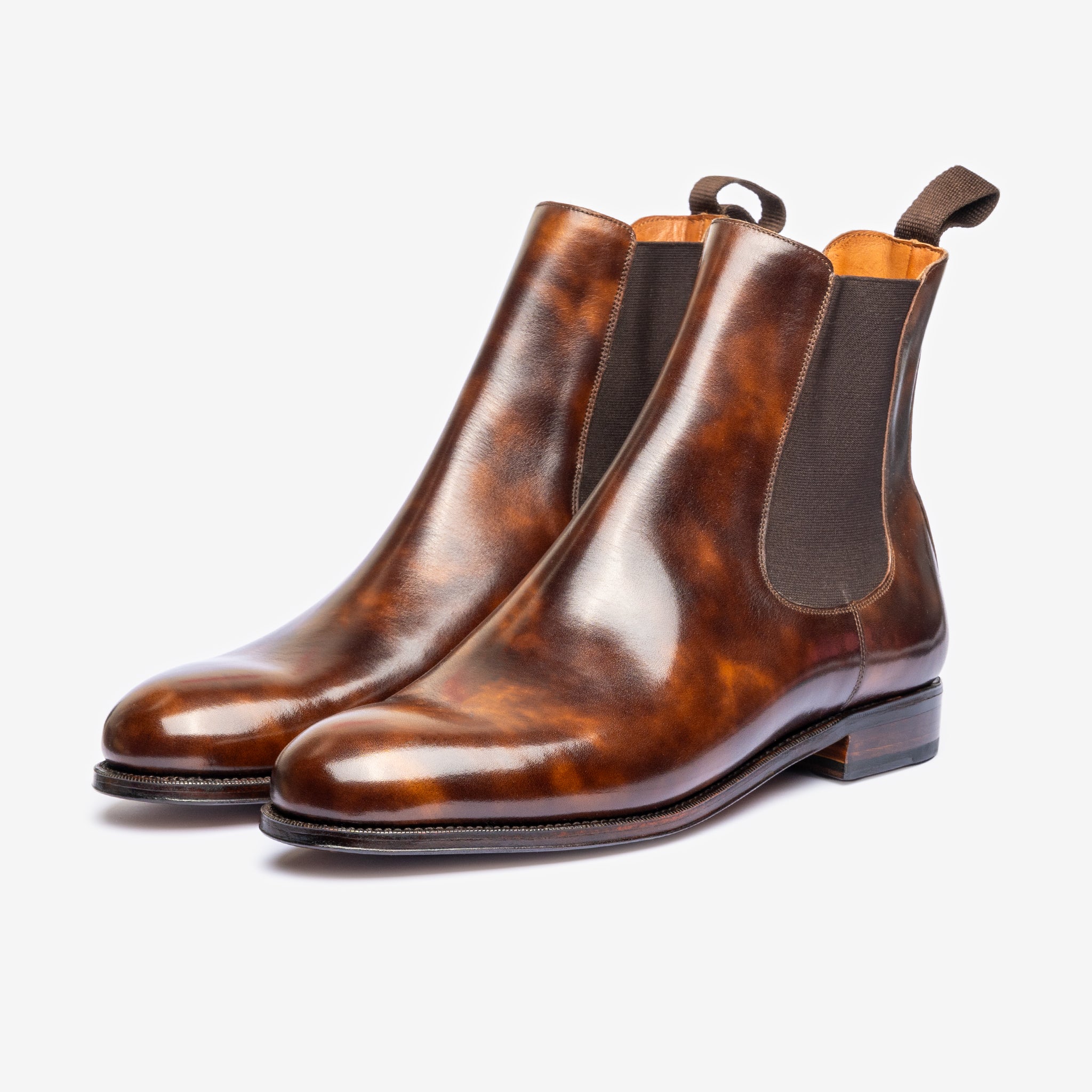 Chelsea Boot | Brown Museum Calf - Rui Boot Last