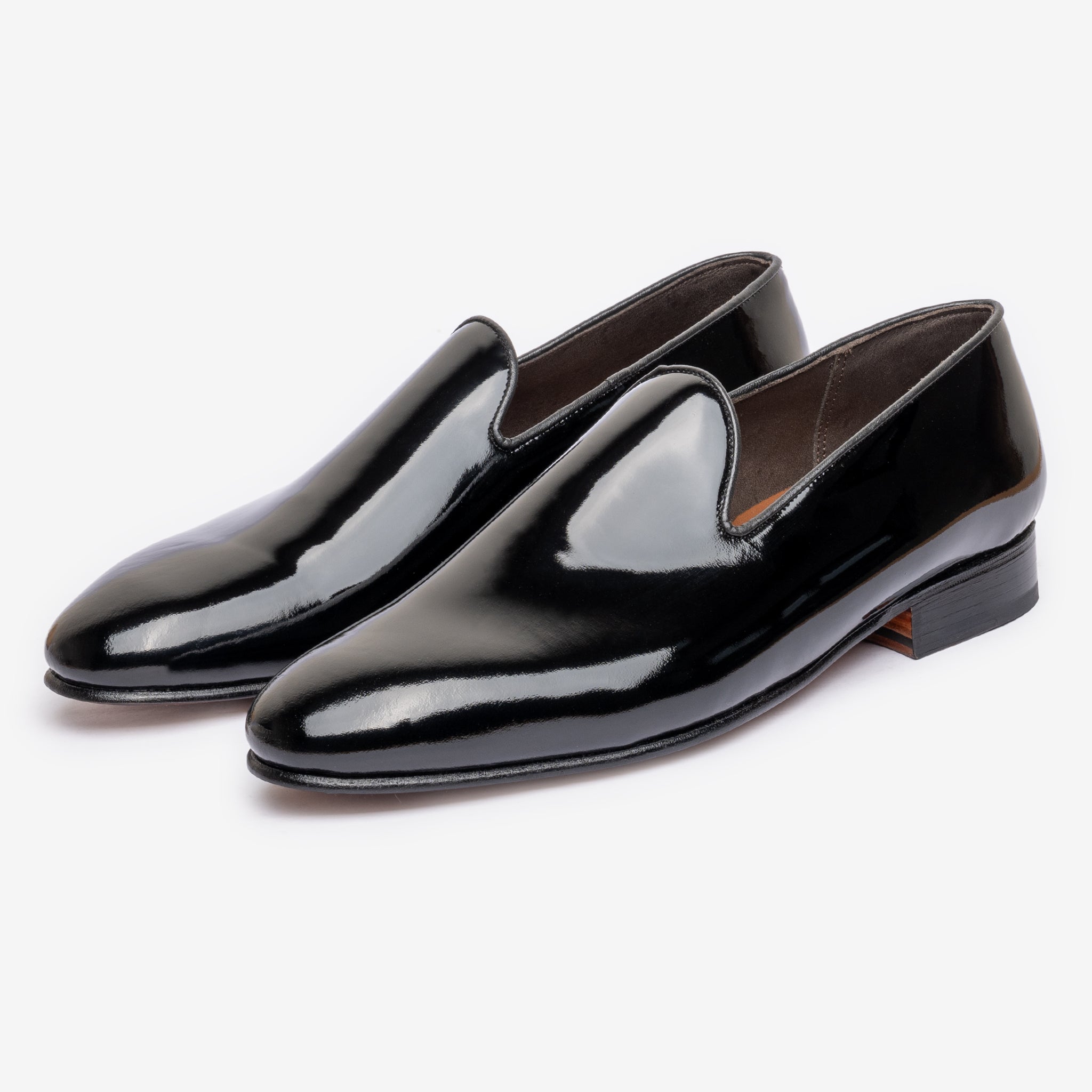 Plain Loafer | Black Patent - Blake Line