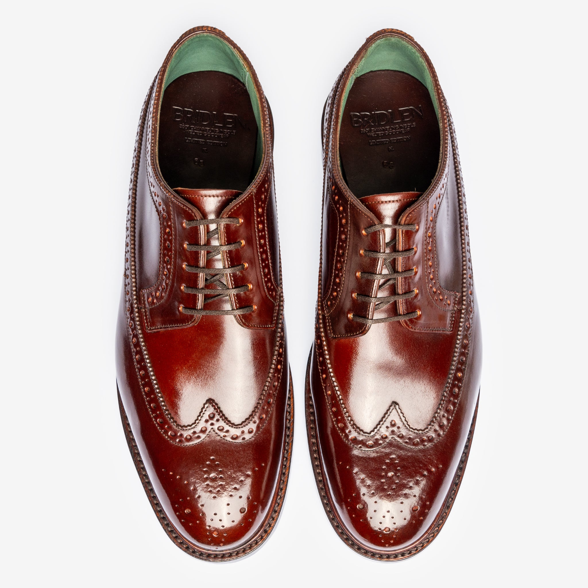 Longwing Derby | Bordo Shell Cordovan - Rui Last
