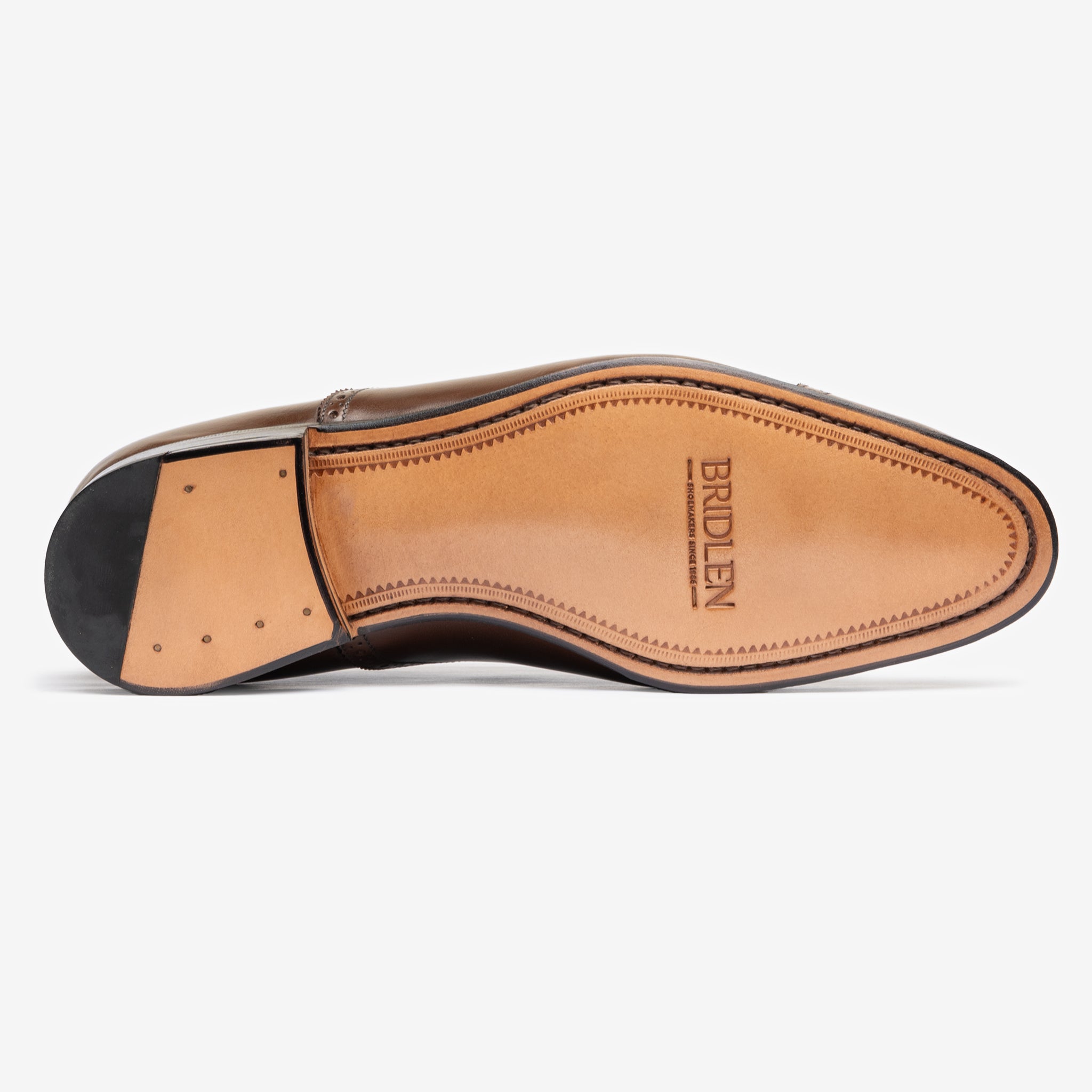 Straight Tip Oxford | Brown - Blake Line