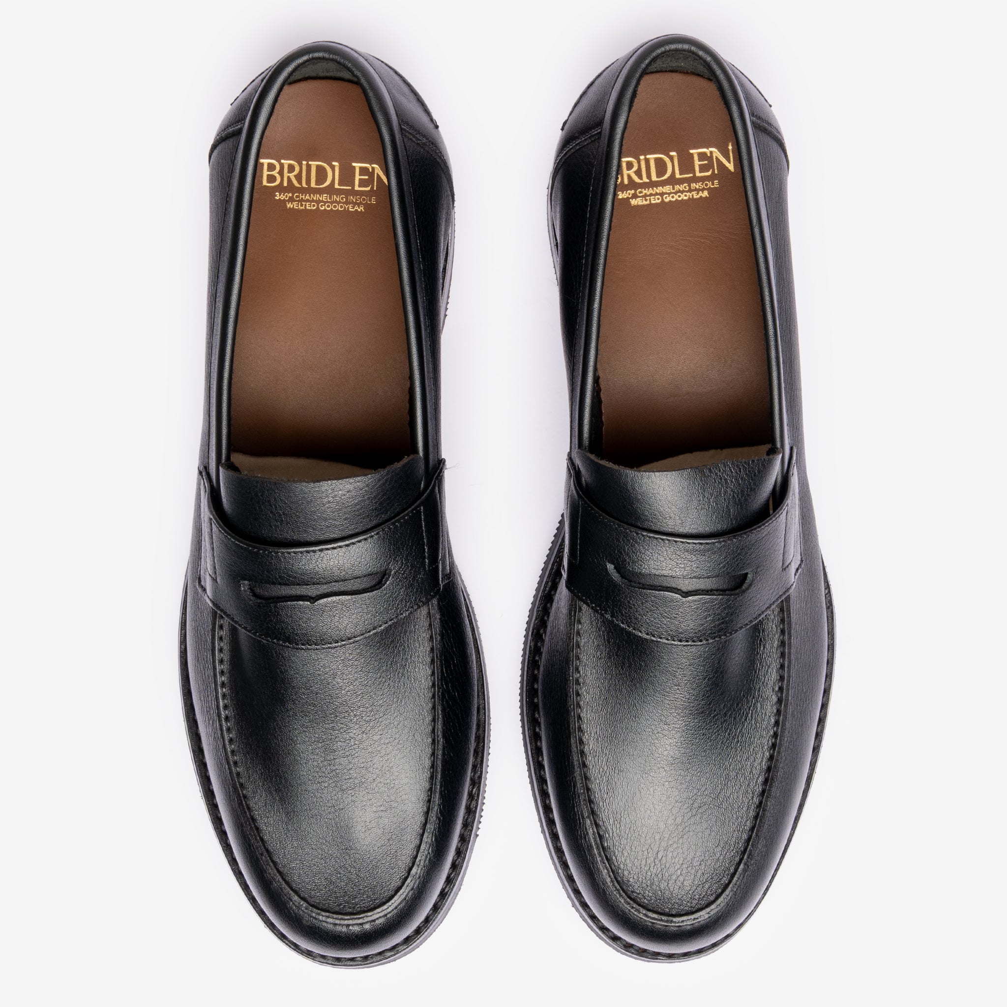 Unlined Moccasin | Noir Milled - Armin Last