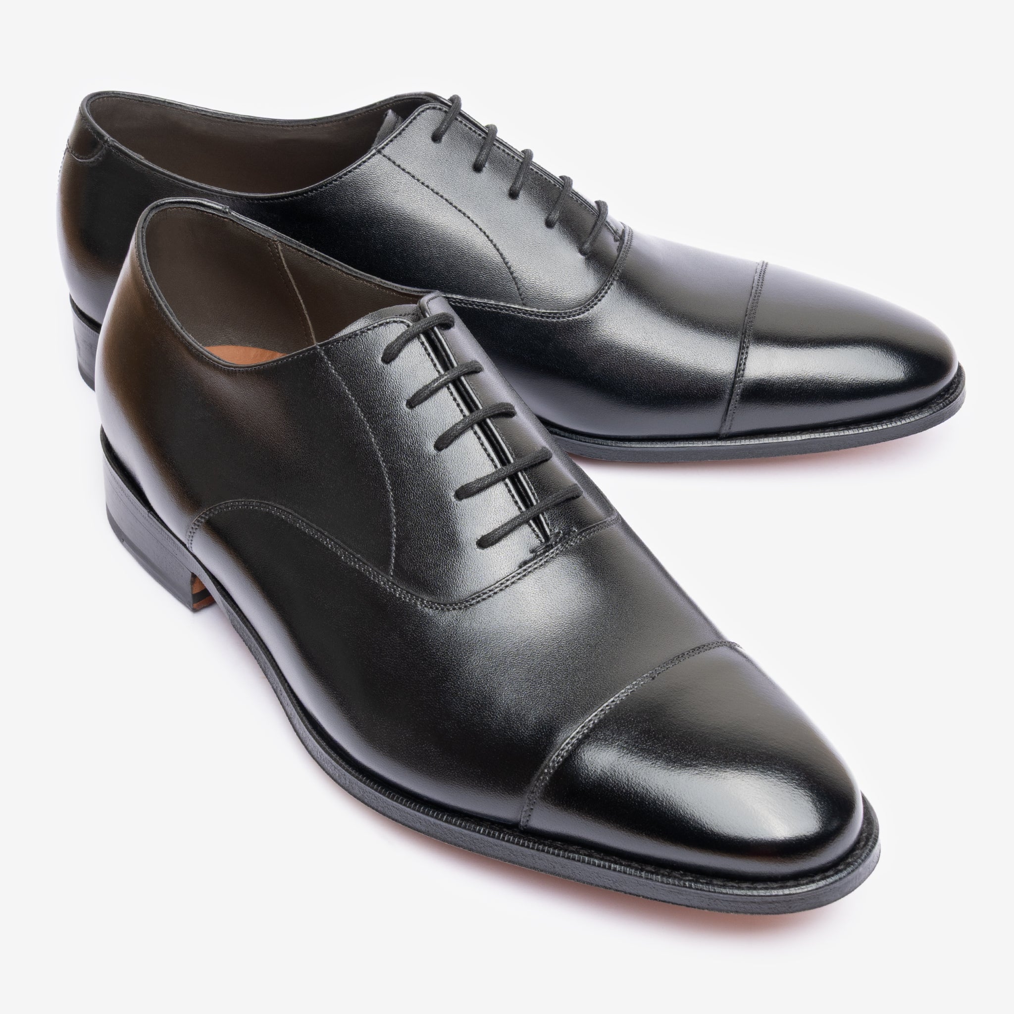 Straight Tip Oxford | Black - Blake Line