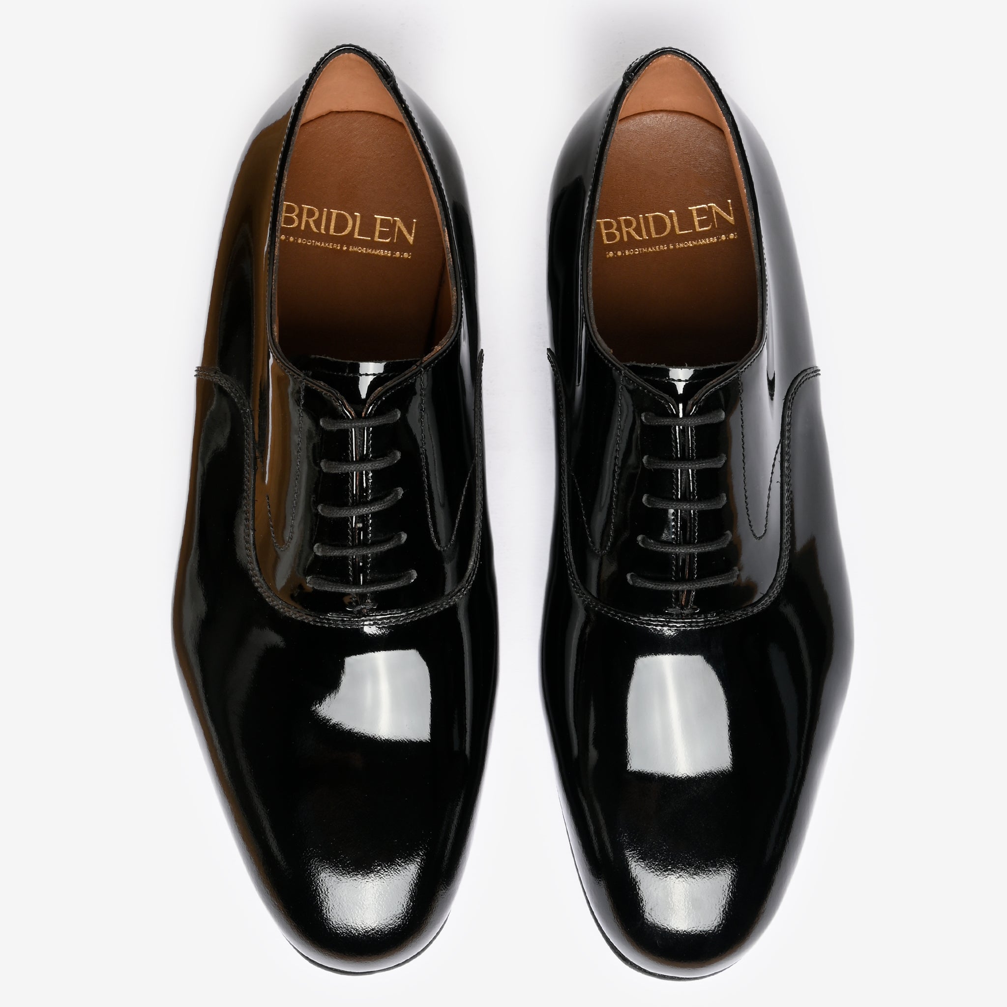 Plain Oxford | Black Patent - Blake Line