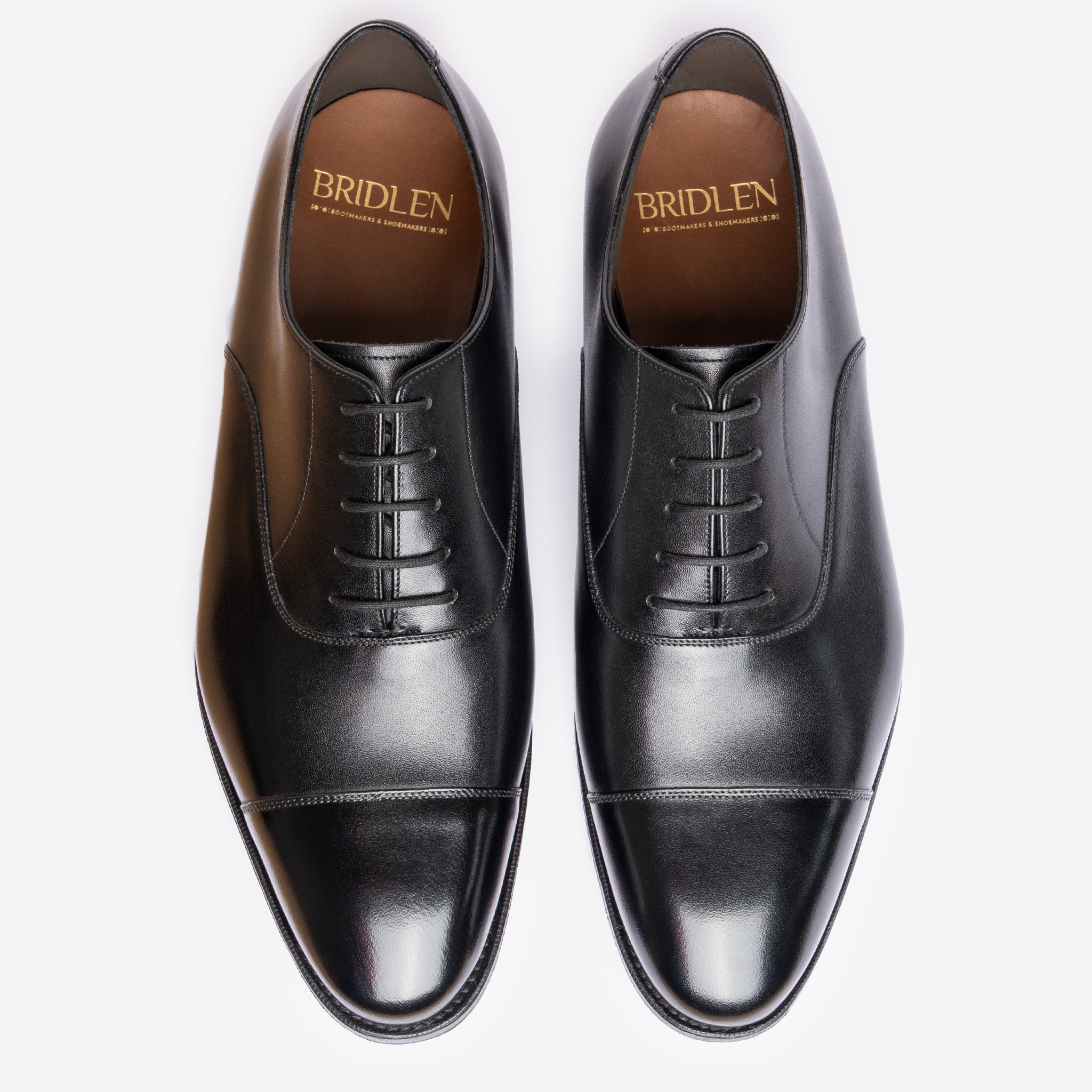 Straight Tip Oxford | Black - Blake Line