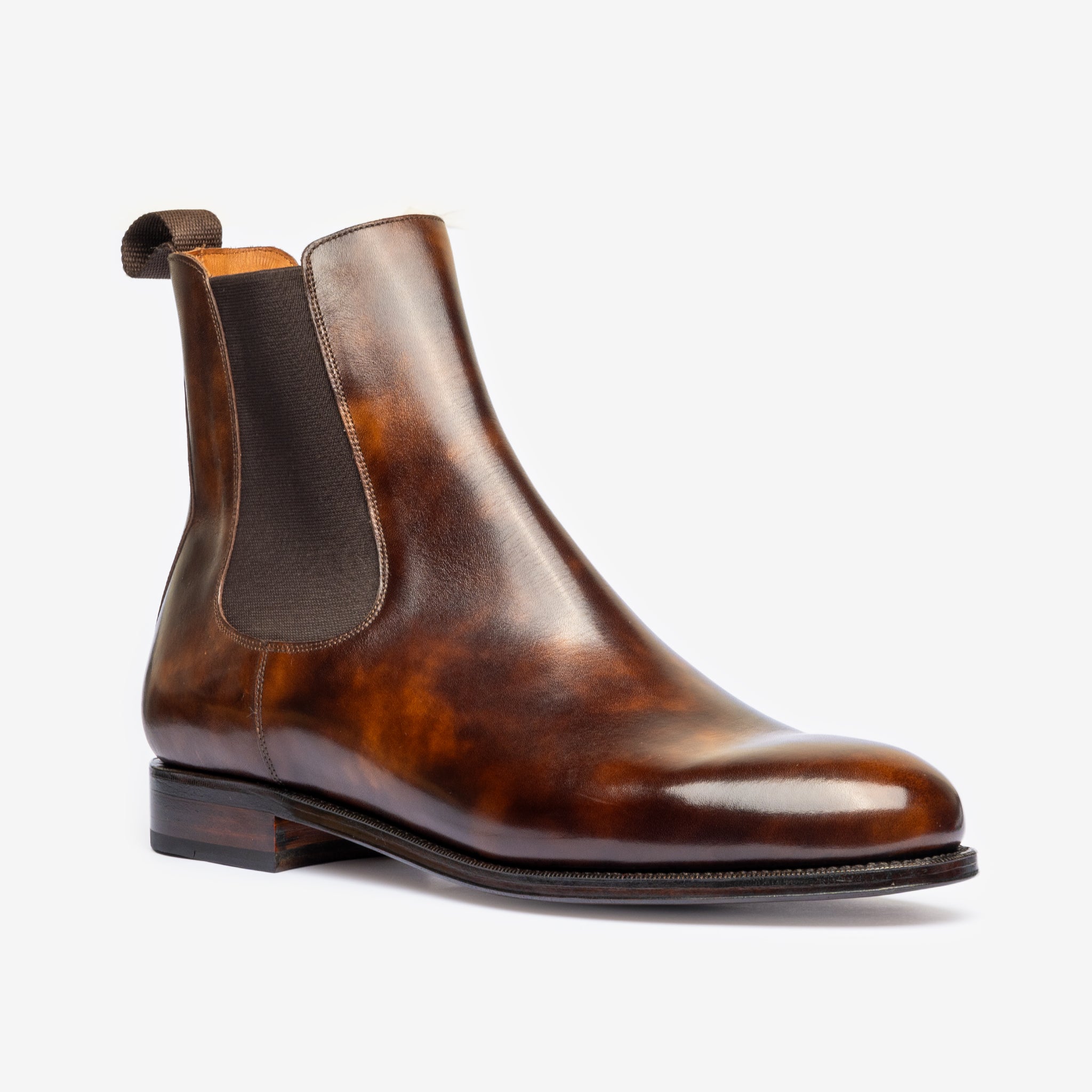 Chelsea Boot | Brown Museum Calf - Rui Boot Last
