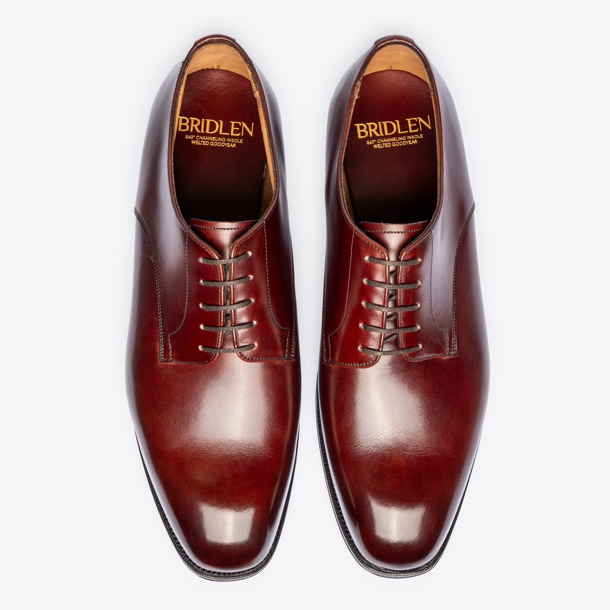 Plain Derby | Burgundy - Char Last